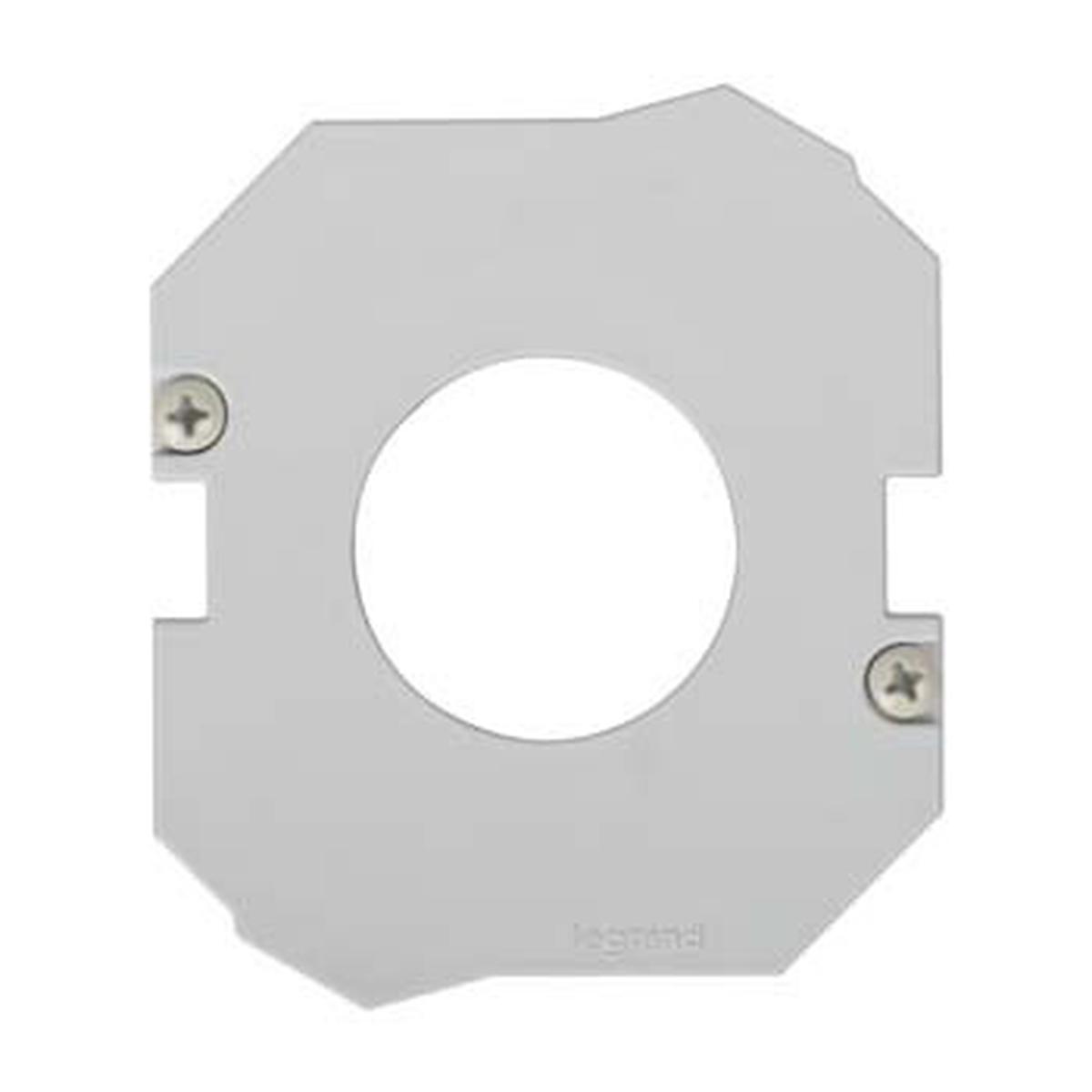 4IN EVO SINGLE 1-3/8IN REC DEVICE PLATE