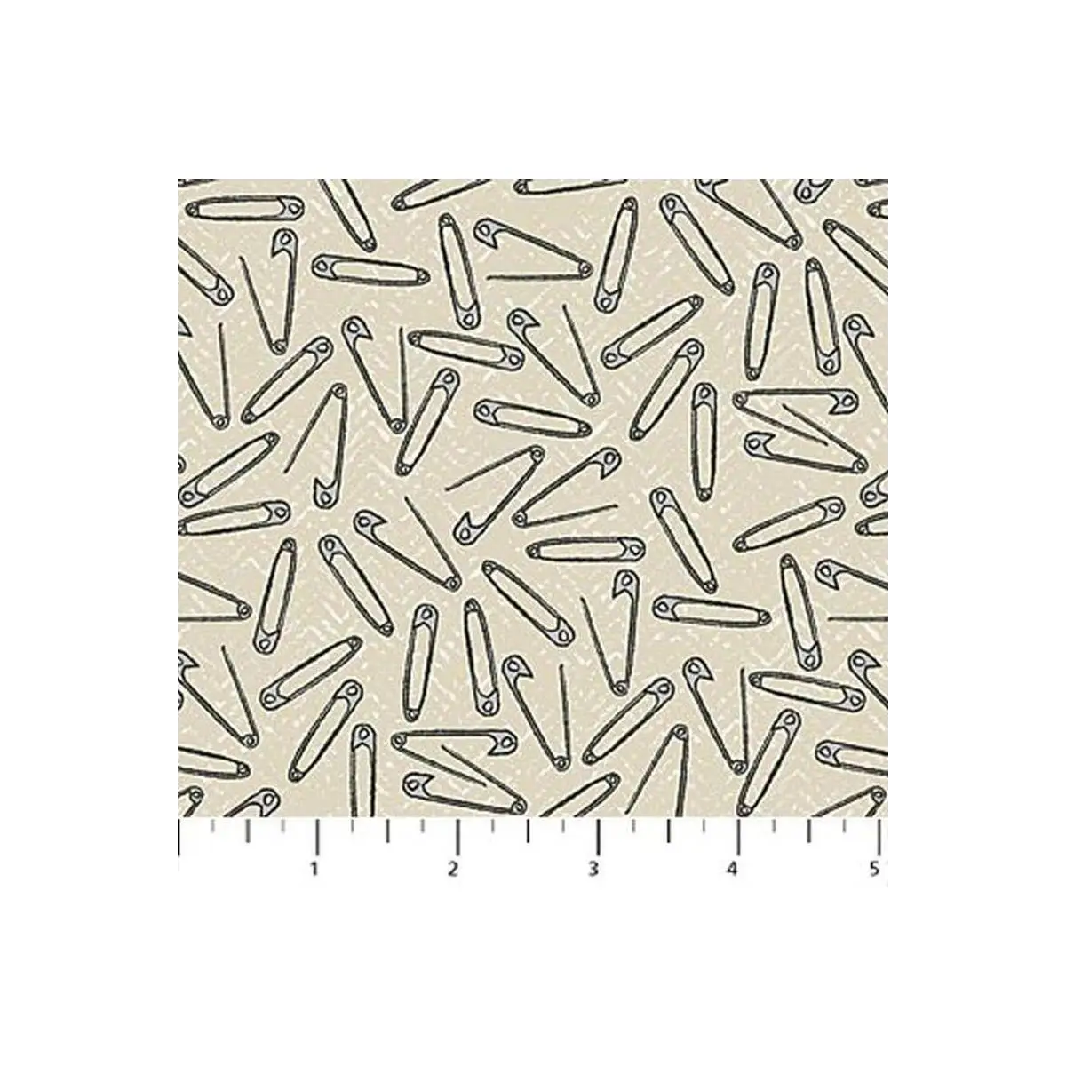 Northcott Fabrics, Material Girl Collection - Safety Pins* (Sold By 1/2 Meter)