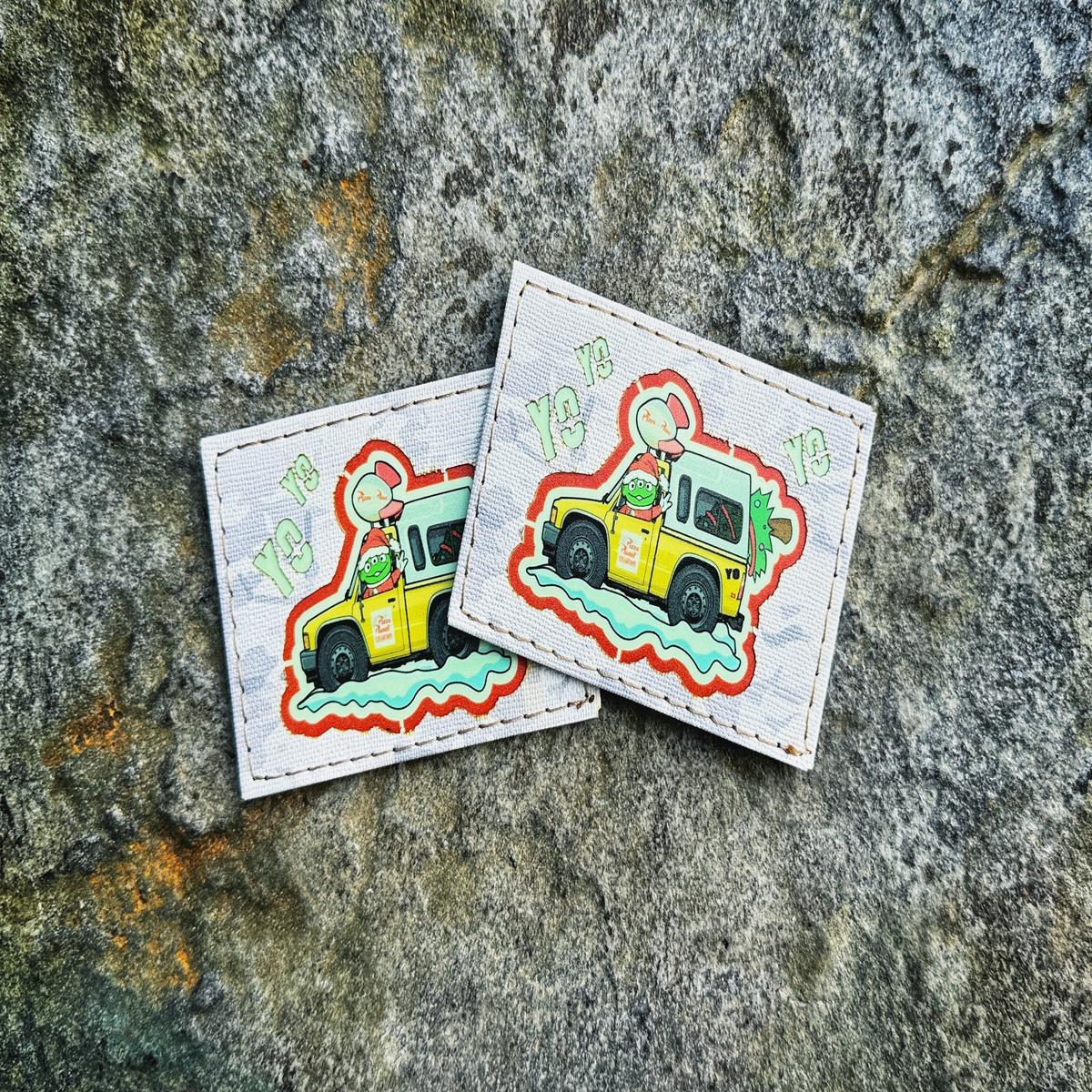 Pizza Planet YO YO YO Laser Cut Patch
