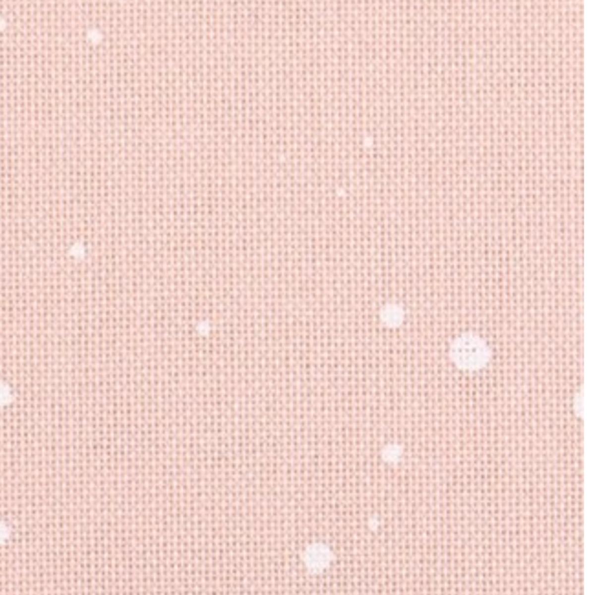 32 Count Pink with white dots linen