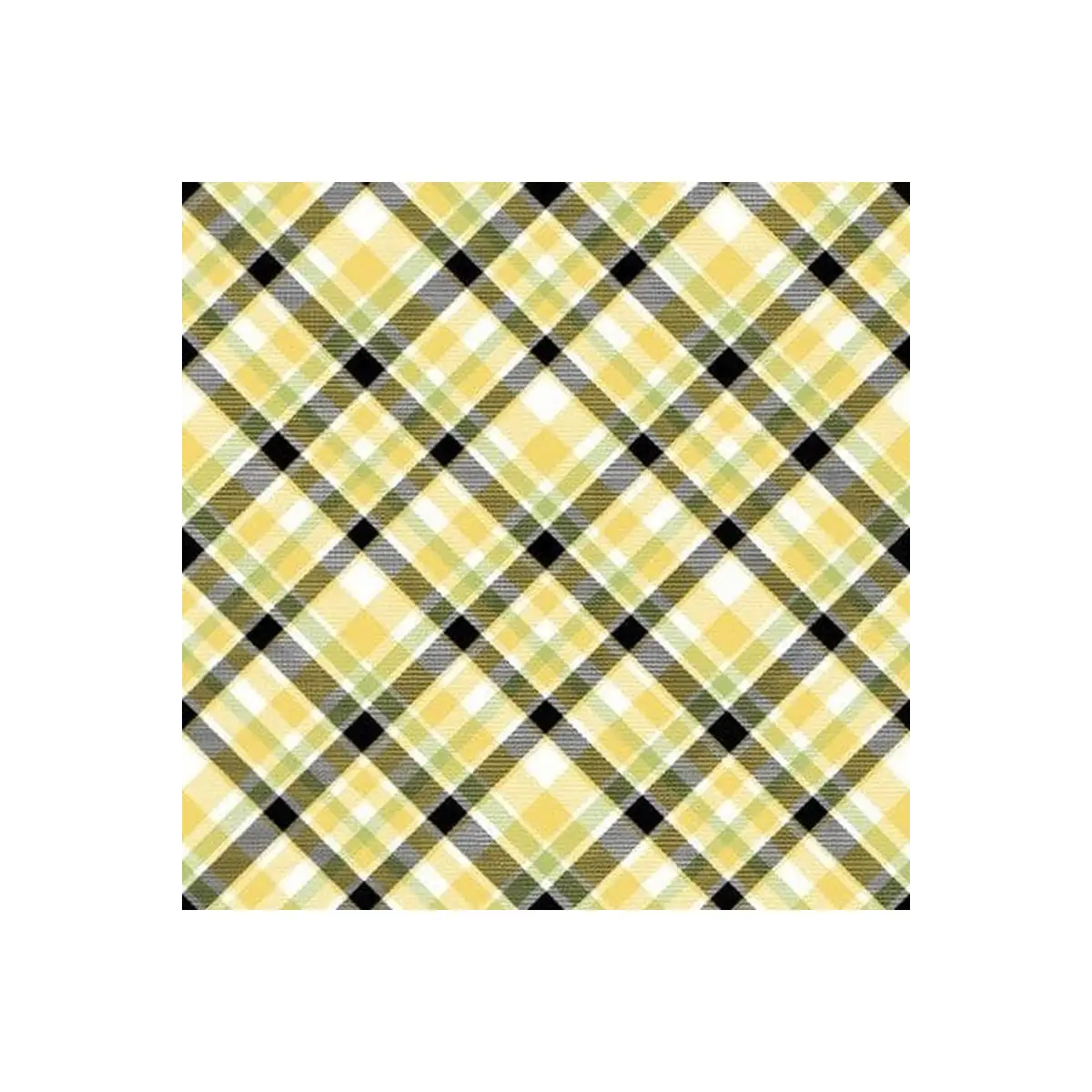 Henry Glass & Co. Fabrics, Bee You! Collection - Plaid -101-49 (Sold By 1/2 Meter)