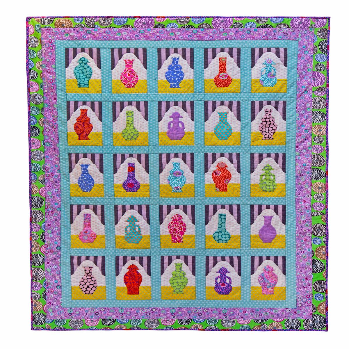 KAFFE FASSETT - QUILTS BY THE SEA - Little Jars Quilt Kit