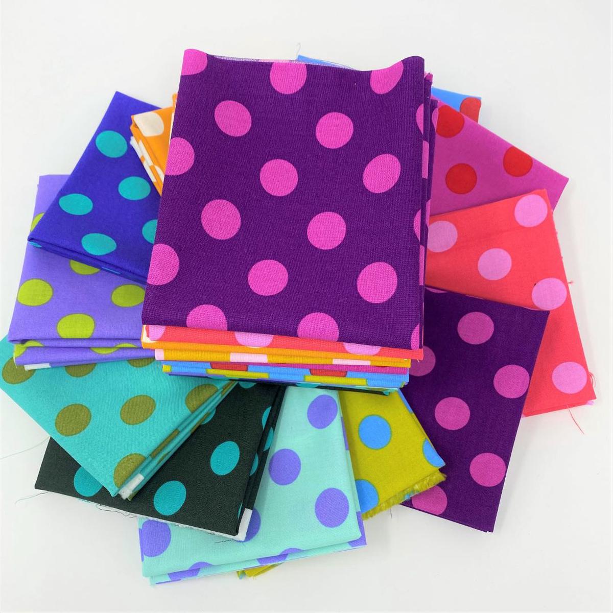 TULA PINK - POM POMS - Fat Quarter Bundle