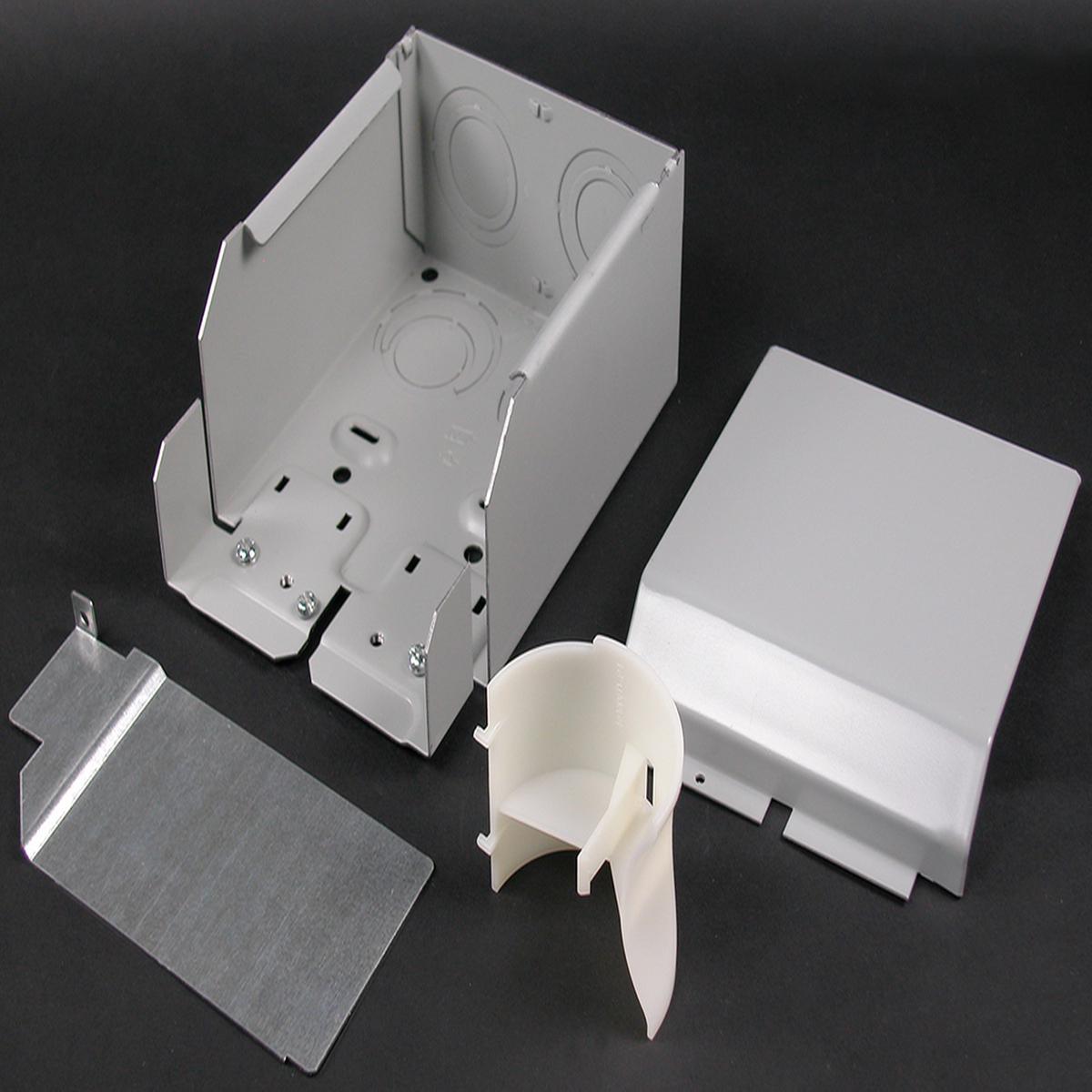 Wiremold 4000 Series Entrance End Fitting, Ivory
