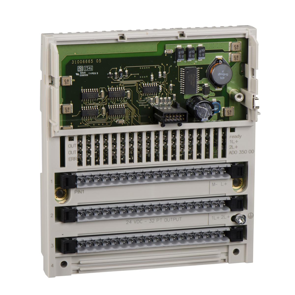 discrete output module Modicon Momentum - 8 O solid state