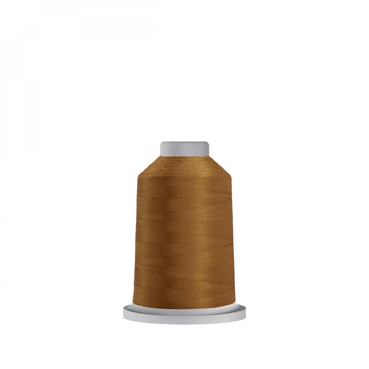 Glide 40wt Polyester Thread 1,100 yd Mini King Spool: 27407 - MILITARY GOLD