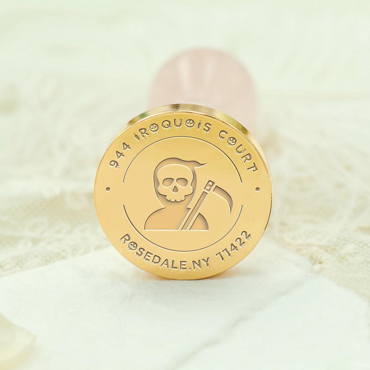 Halloween Custom Address Wax Seal Stamp - Style 23