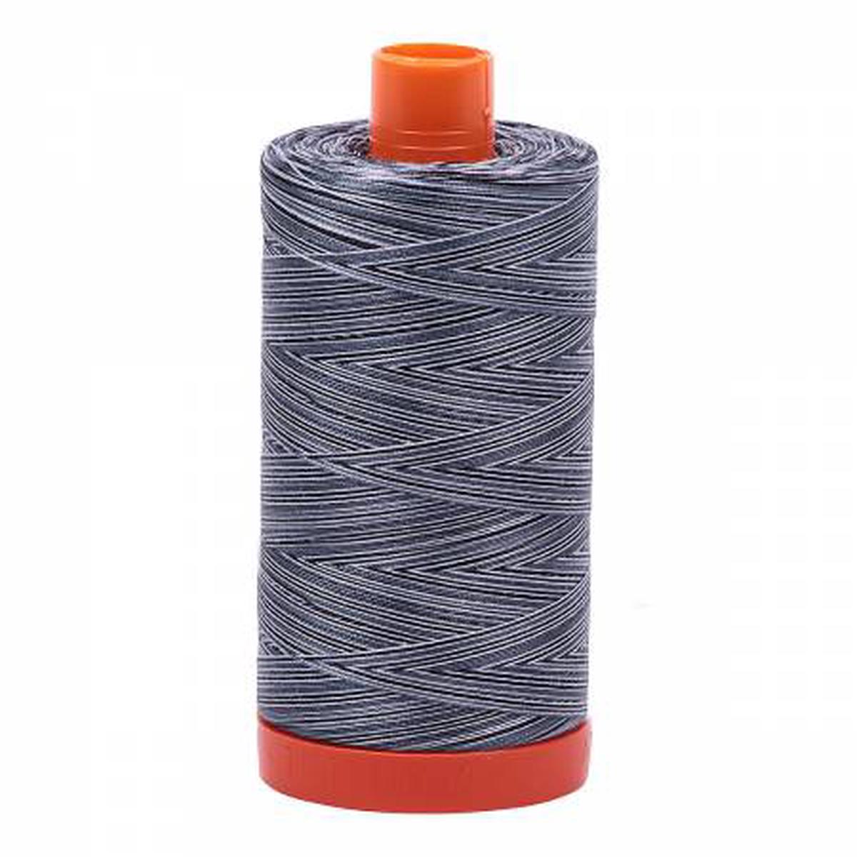 AURIFIL - Mako 50 WT VARIEGATED - LARGE SPOOLS, 1422 yards, 4664 Stonefields