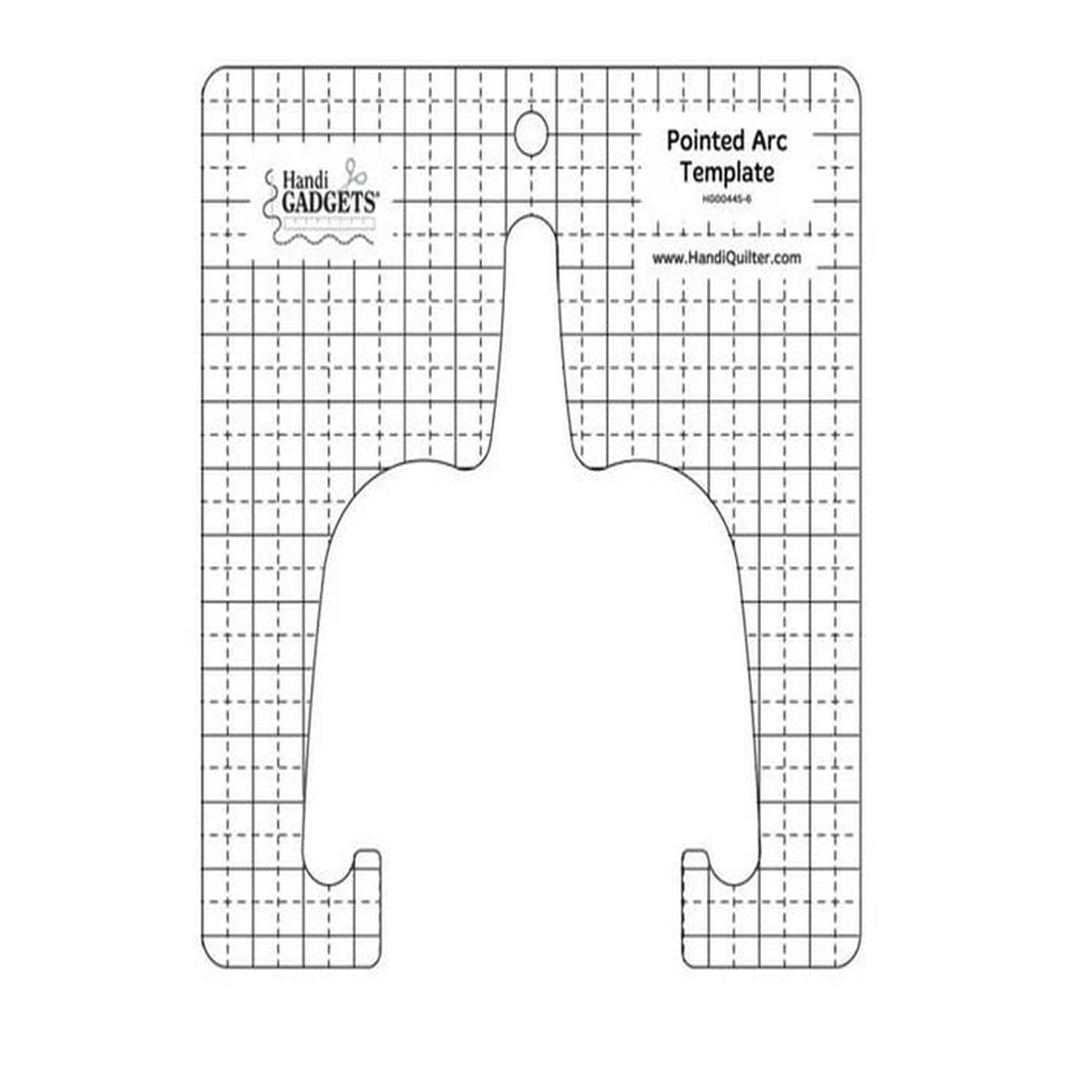 HQ Pointed Arc Template