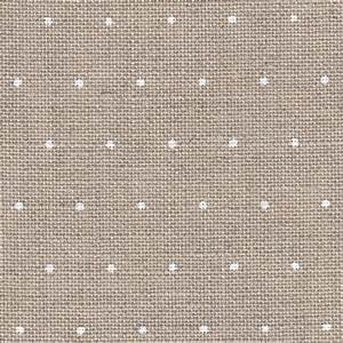 32 Count White Mini Dots Linen