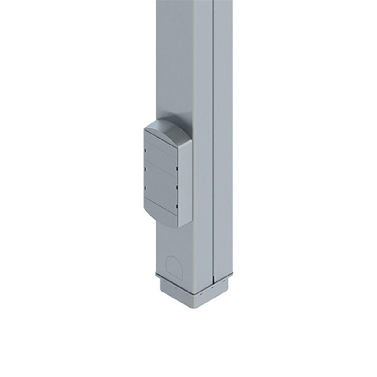 TPP DSR GRAY 2-20A DPLX 10FT W/COMM