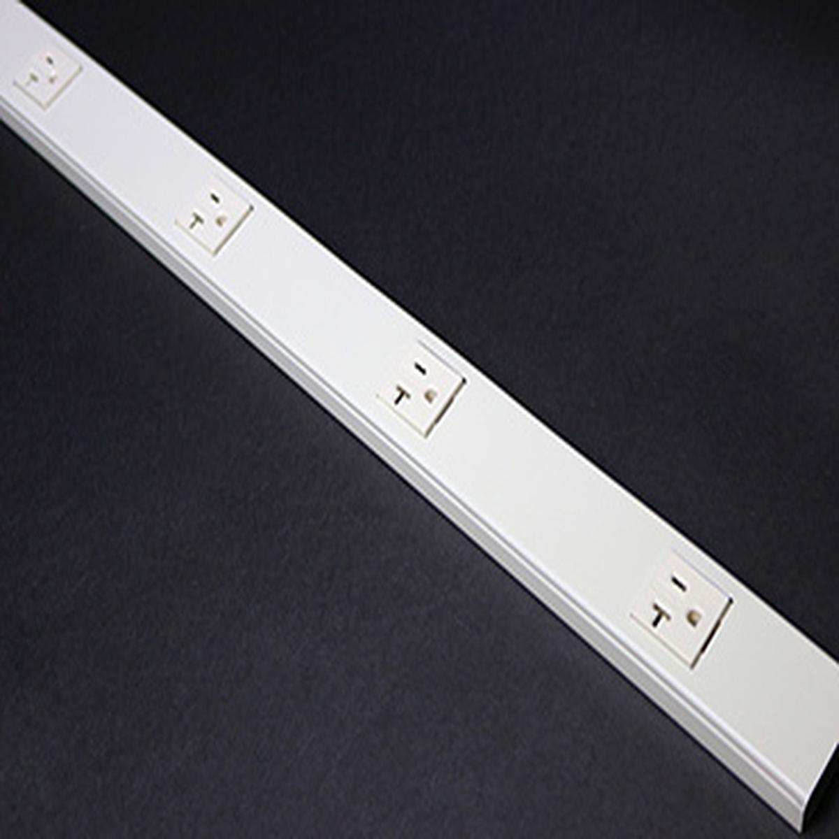 V24GB506 Steel Plugmold Multioutlet Strip