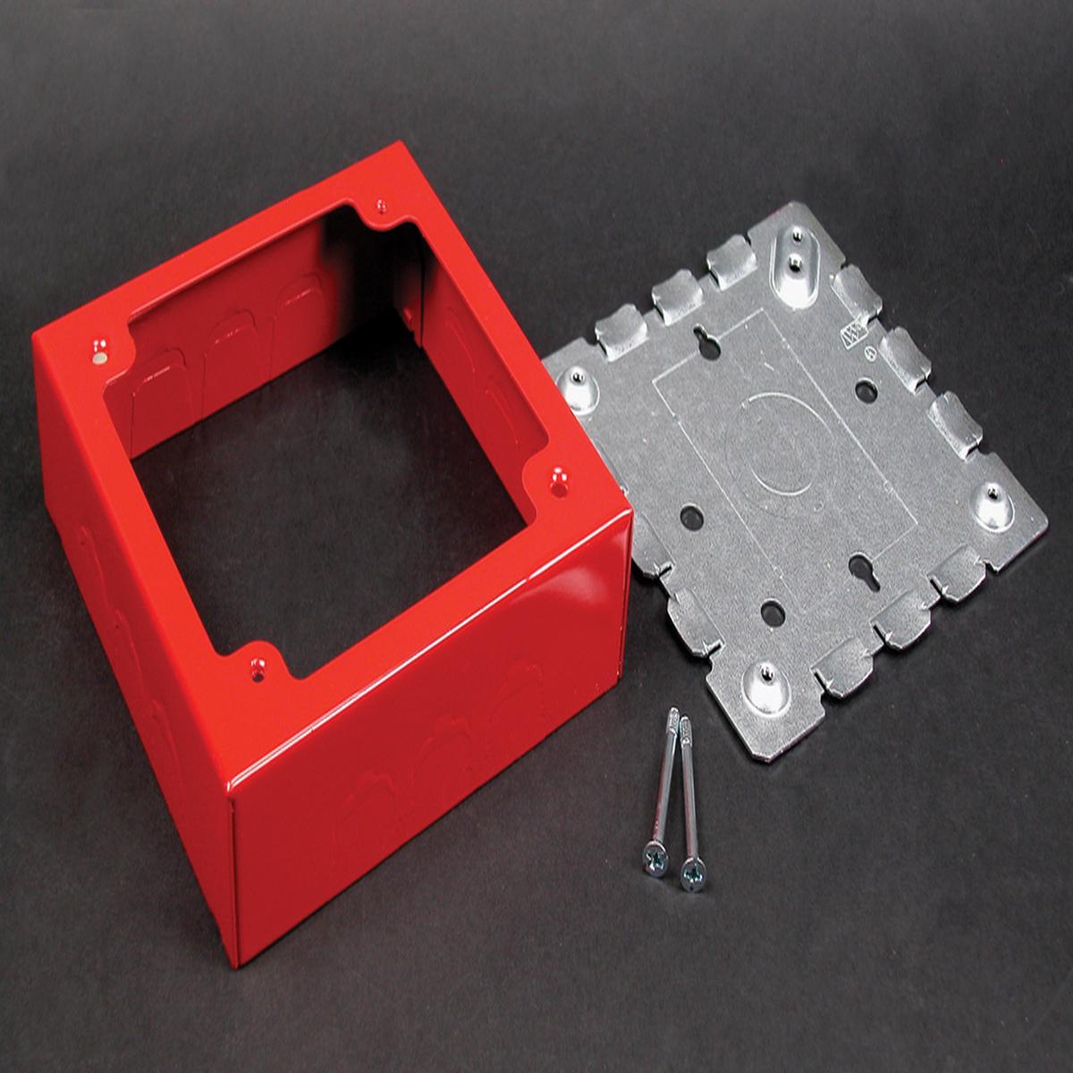 500/700 Two-Gang Alarm Device Box Fitting