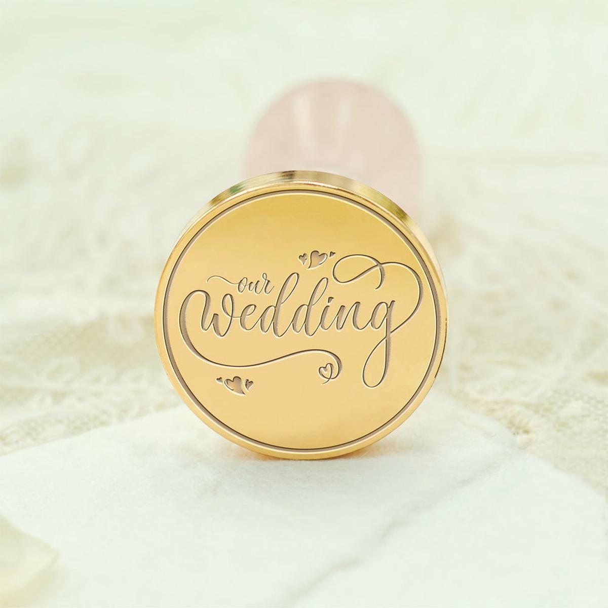 Wedding Words & Phrases Wax Seal Stamp - Style 6