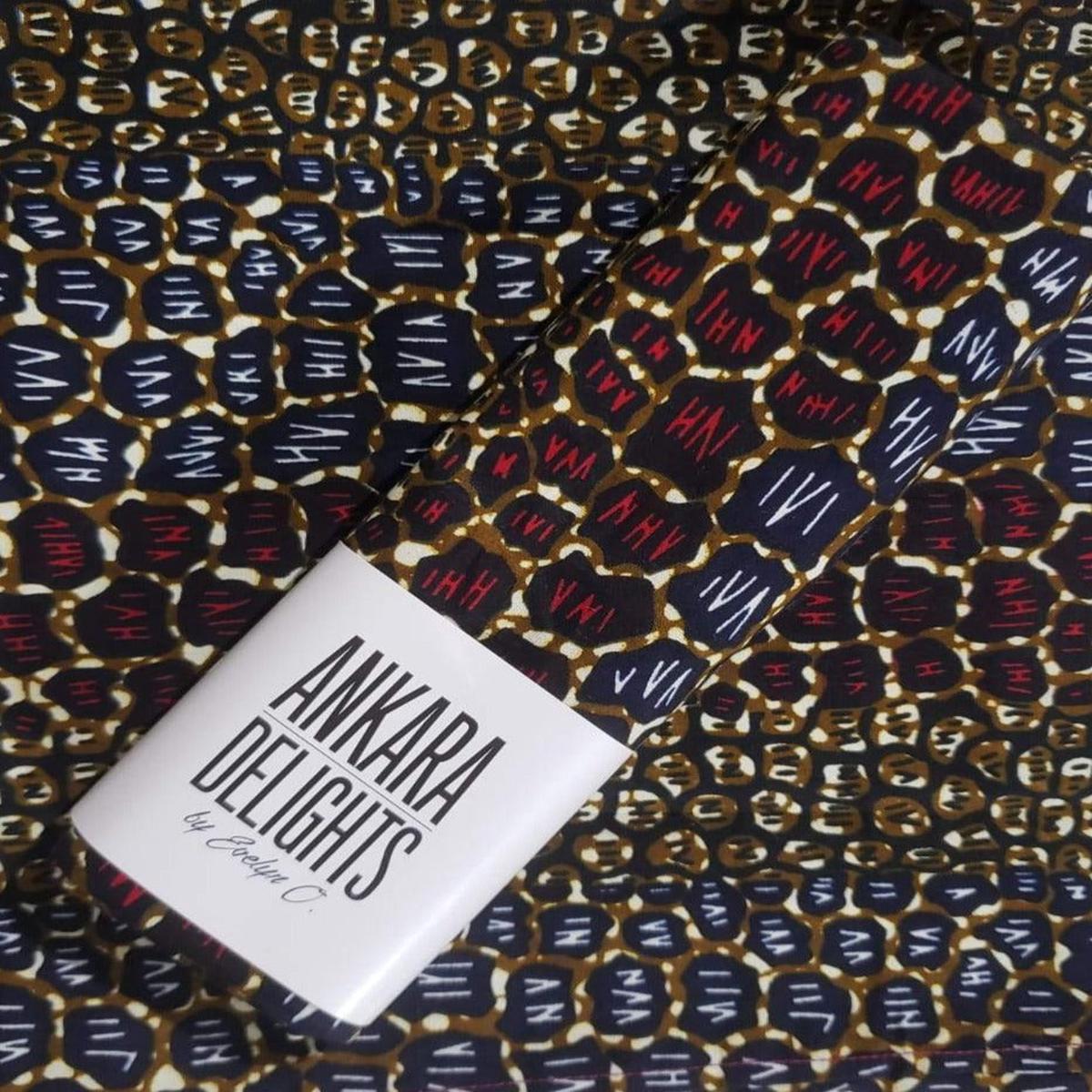 'African Leopard' Head Wrap (2 yds)