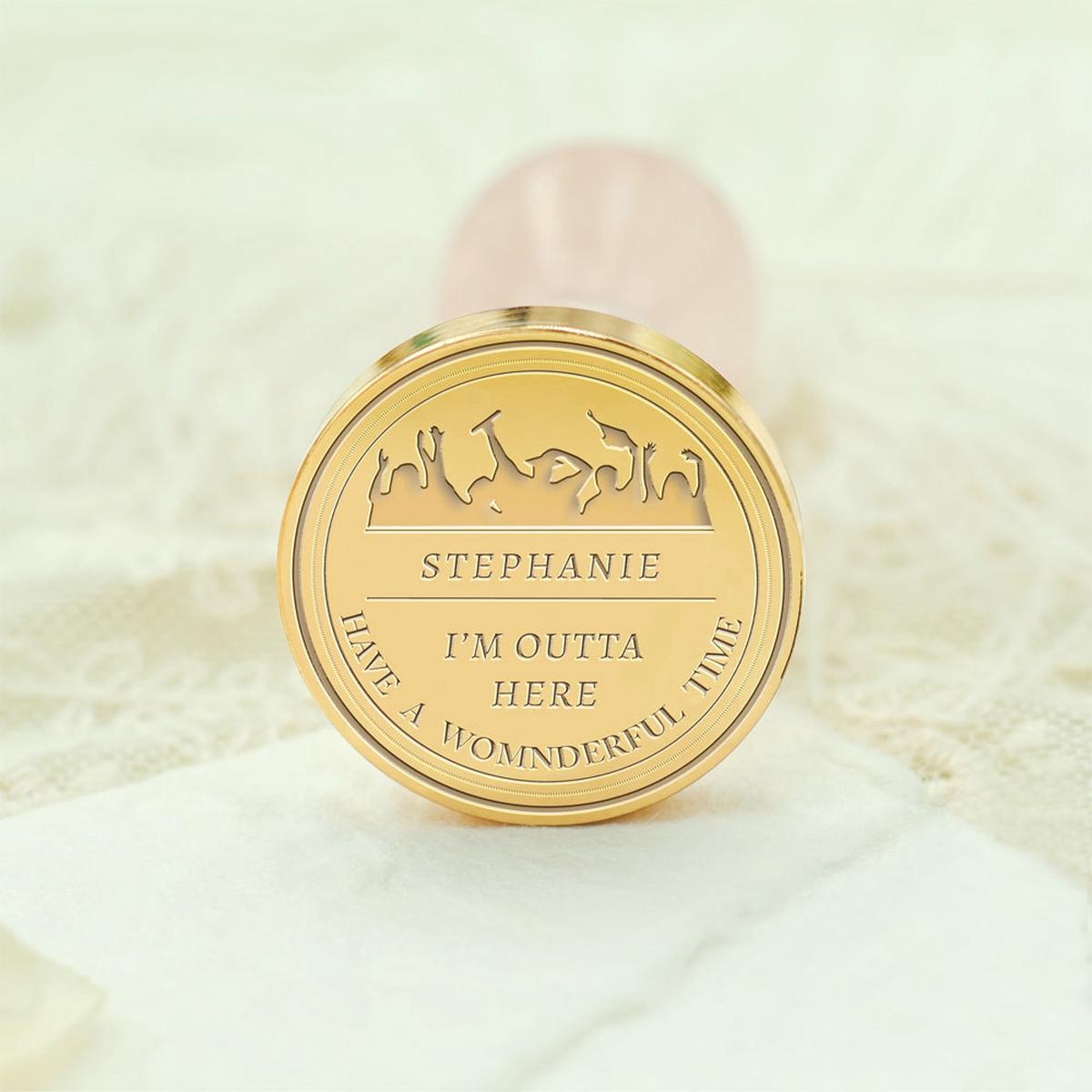 Happy Graduation Custom Wax Seal Stamp - Style 24