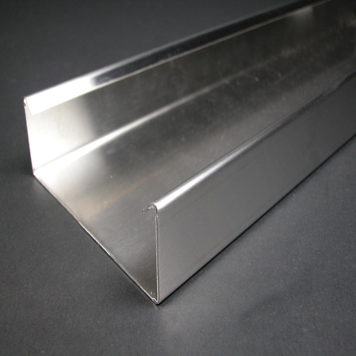 Wiremold S4000 Series Raceway Base in Stainless Steel