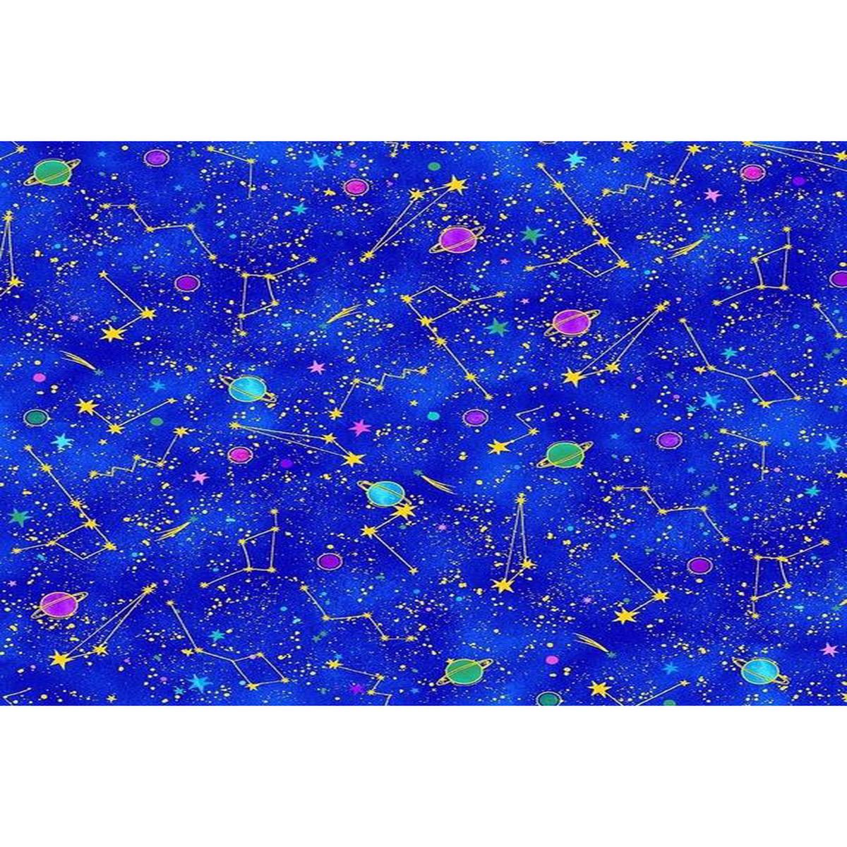 Space Galaxy Constellations: Cosmos by Timeless Treasures* (Sold By 1/2 Meter)