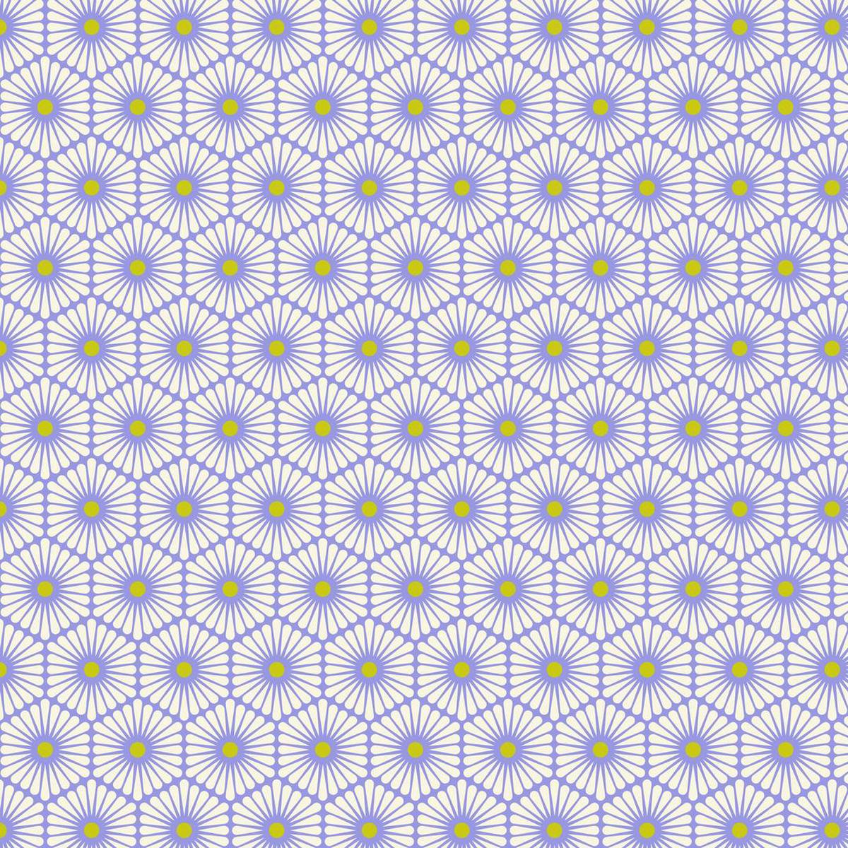 TULA PINK - BESTIES - DAISY CHAIN, BLUEBELL