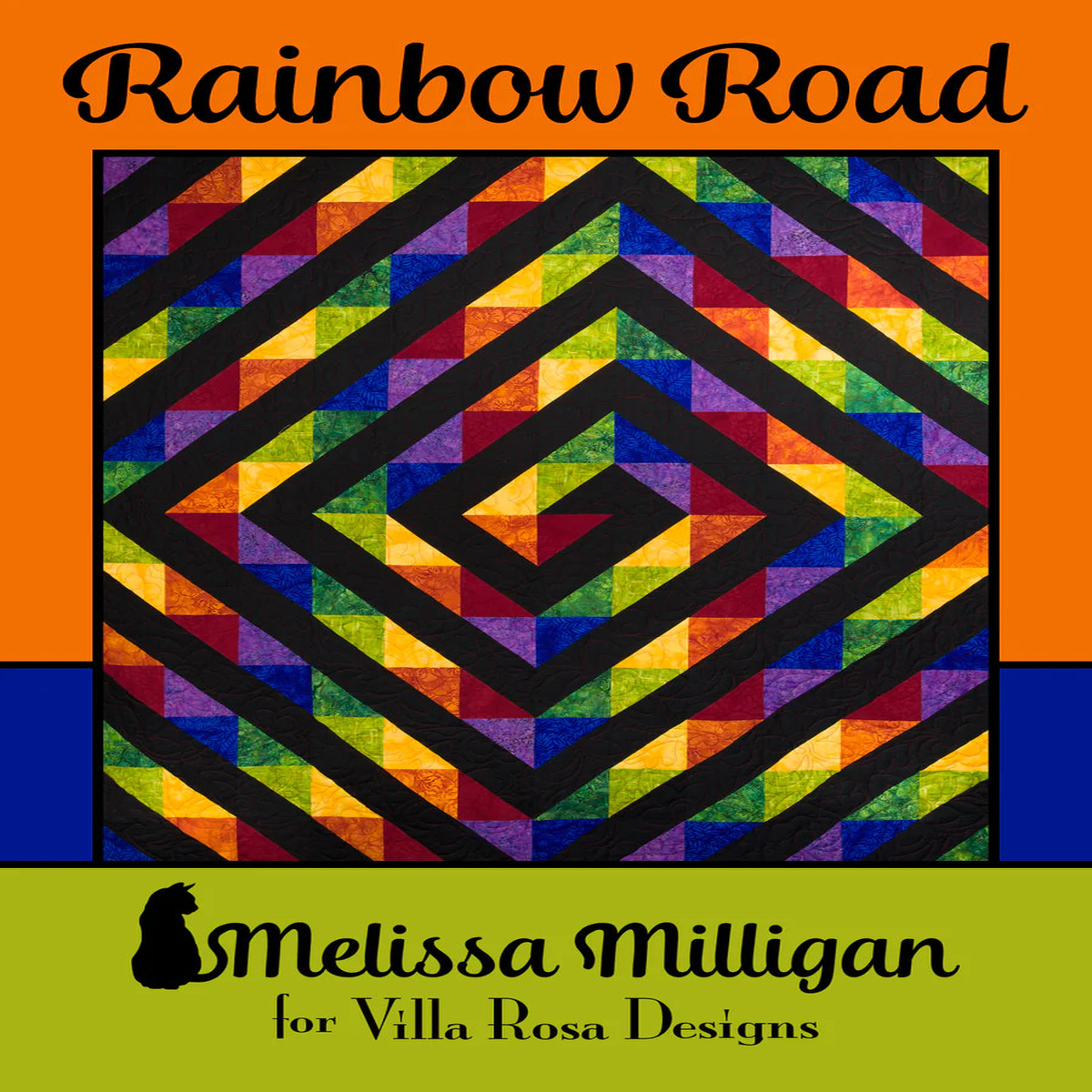 Villa Rosa Designs - Melissa Milligan - Rainbow Road Pattern