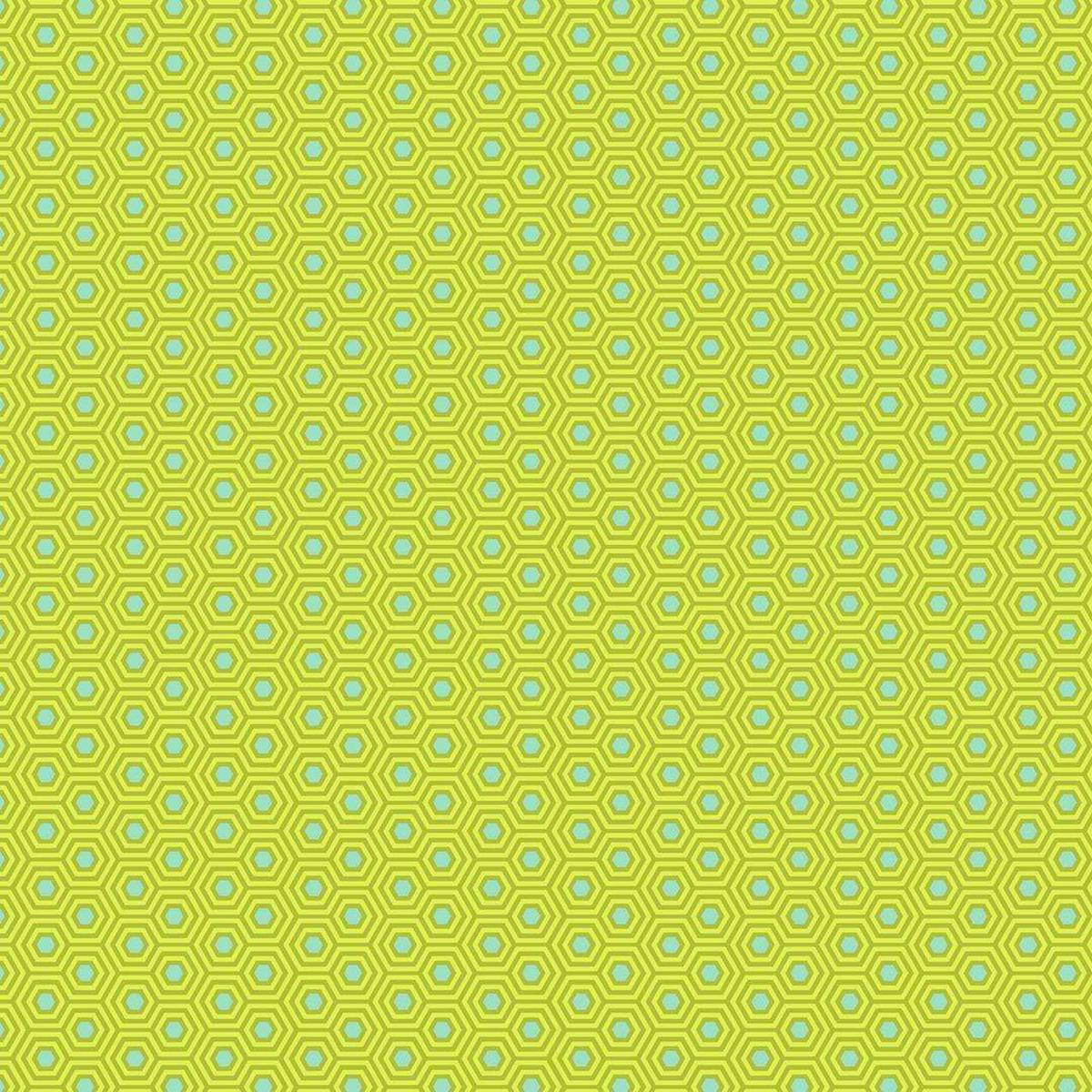 TULA PINK - TRUE COLORS - HEXY, CHAMELEON