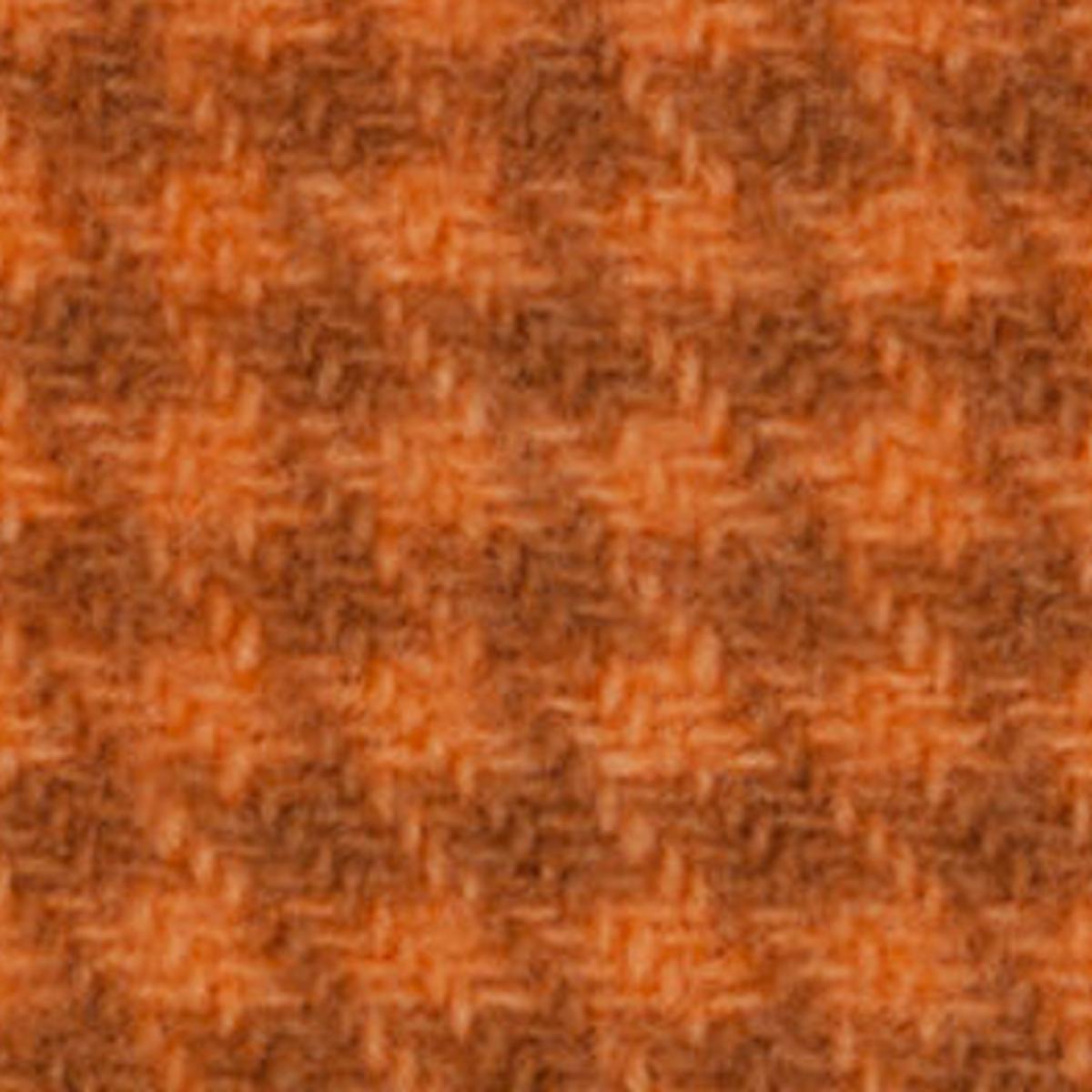 Wool Fabric Collection Carrot Houndstooth