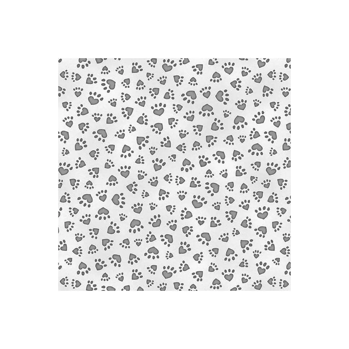 Henry Glass & Co. Fabrics, All You Need is Love & a Cat Collection - Paw Prints - 9904* (Sold By 1/2 Meter)