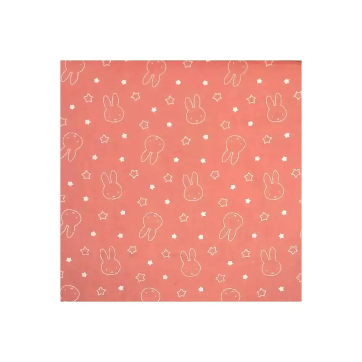 Quilt Source Fabrics, Miffy - Stars Peach* (Sold By 1/2 Meter)