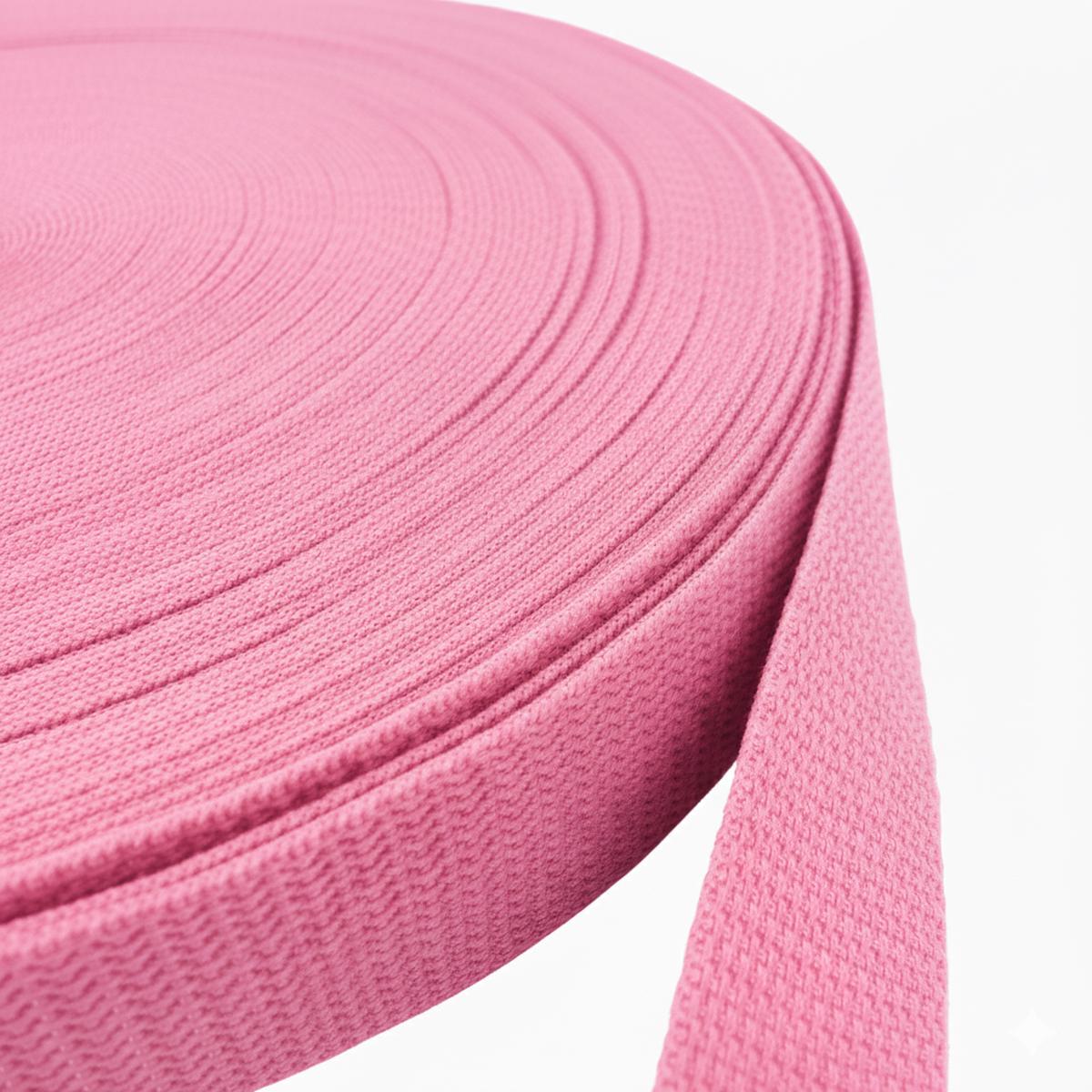 1.35 mm Pink Polypropylene Webbing