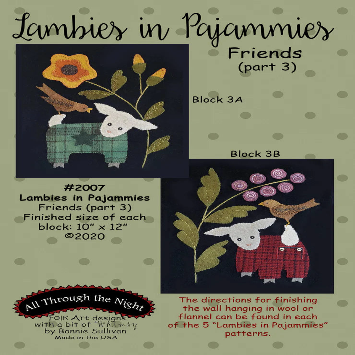 KB2007 Lambies in Pajammies Friends