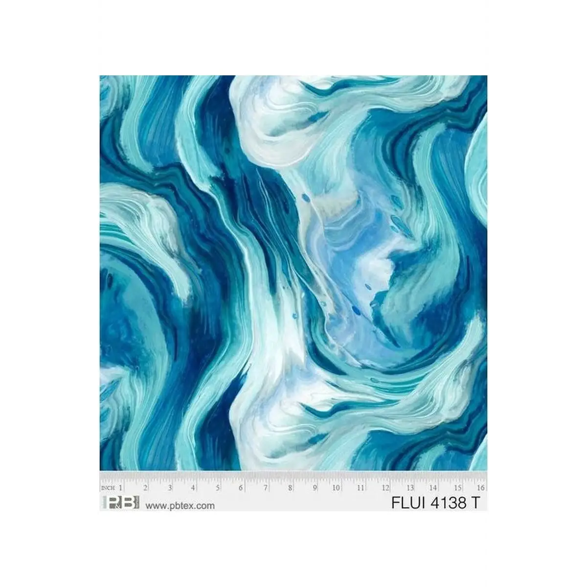 P & B Textiles - FLUI 4138 T* (Sold By 1/2 Meter)