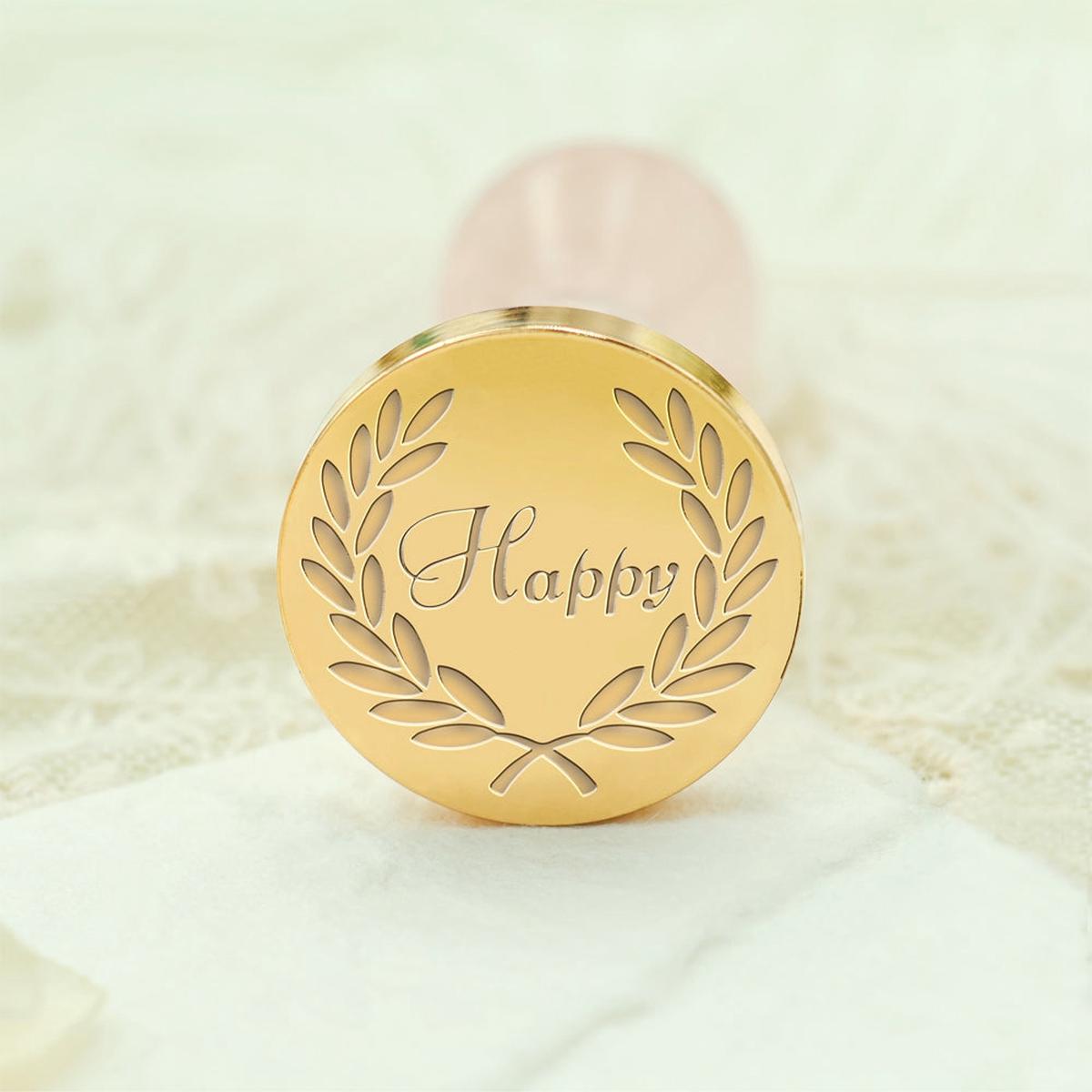 Custom Name Wax Seal Stamp - Style 23