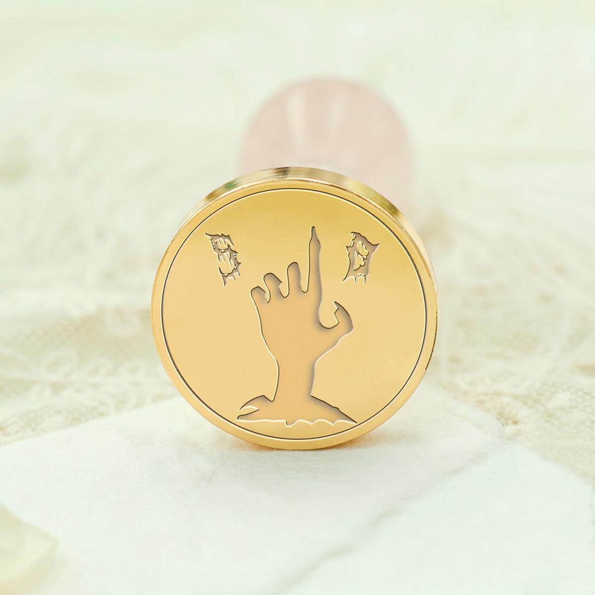 Custom Hand Halloween Name Wax Seal Stamp