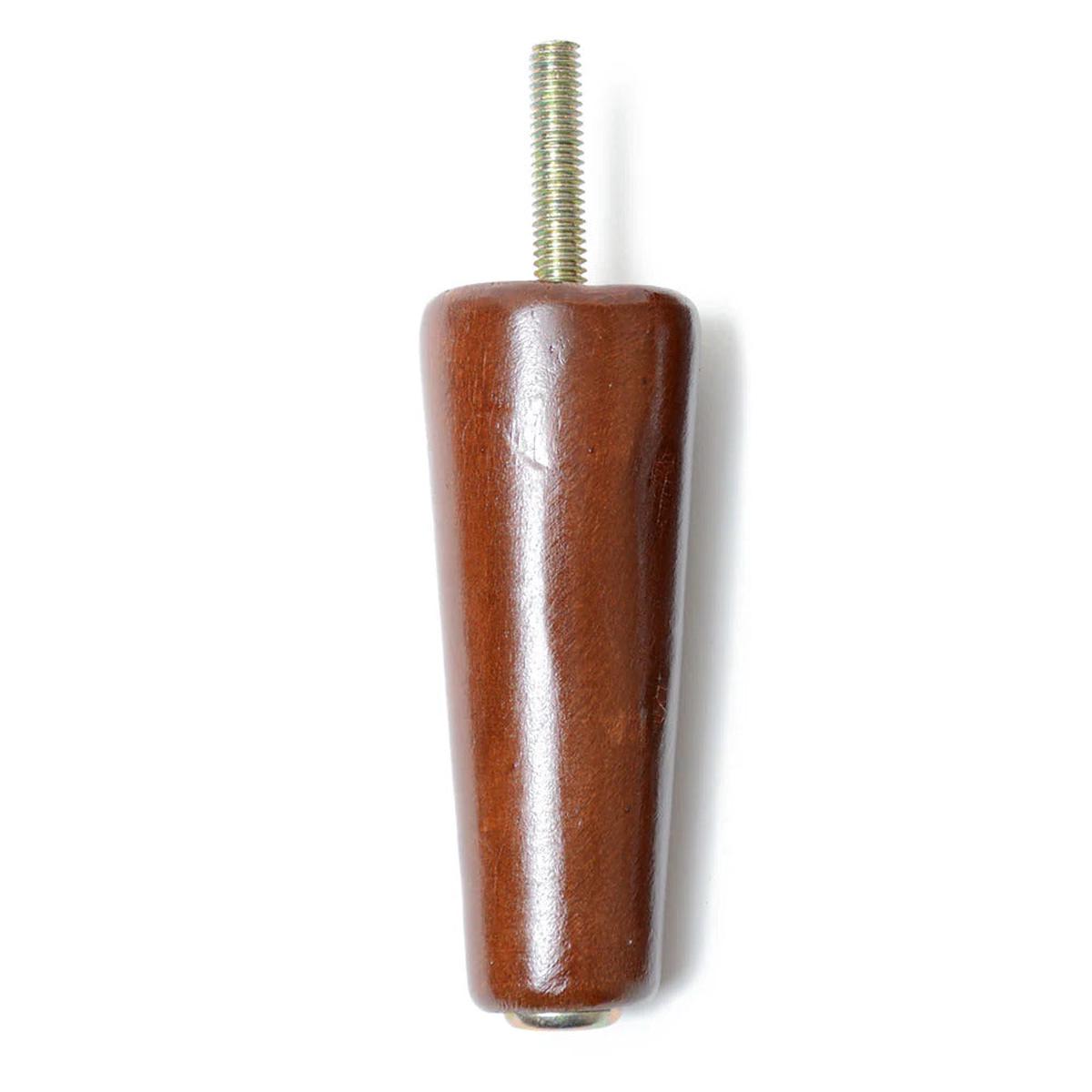 Walnut Round Tapered Furniture Leg
