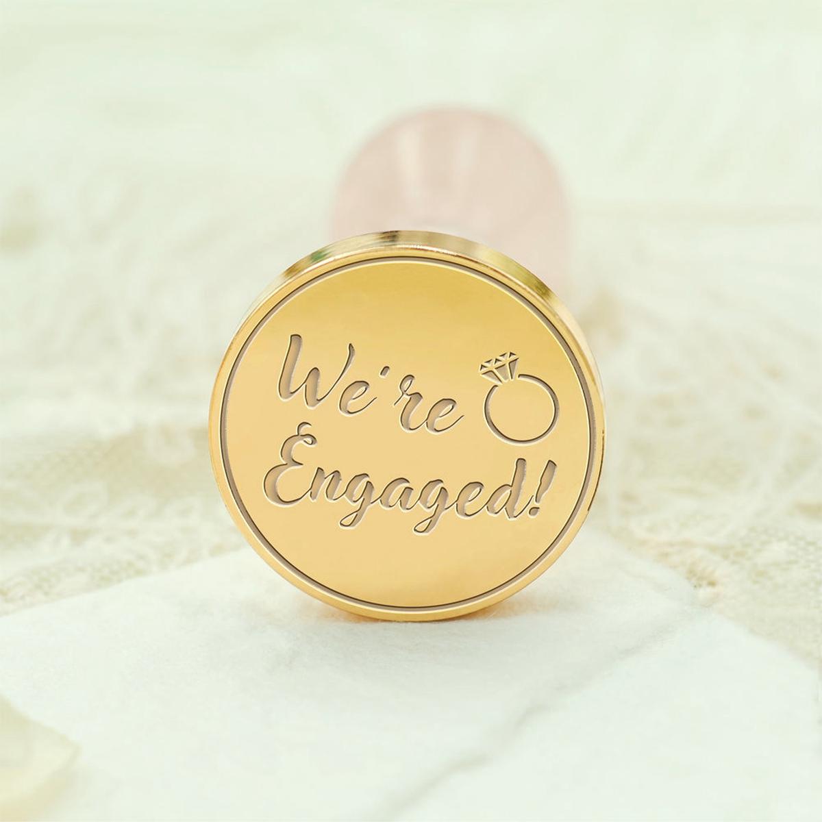Wedding Words & Phrases Wax Seal Stamp - Style 4