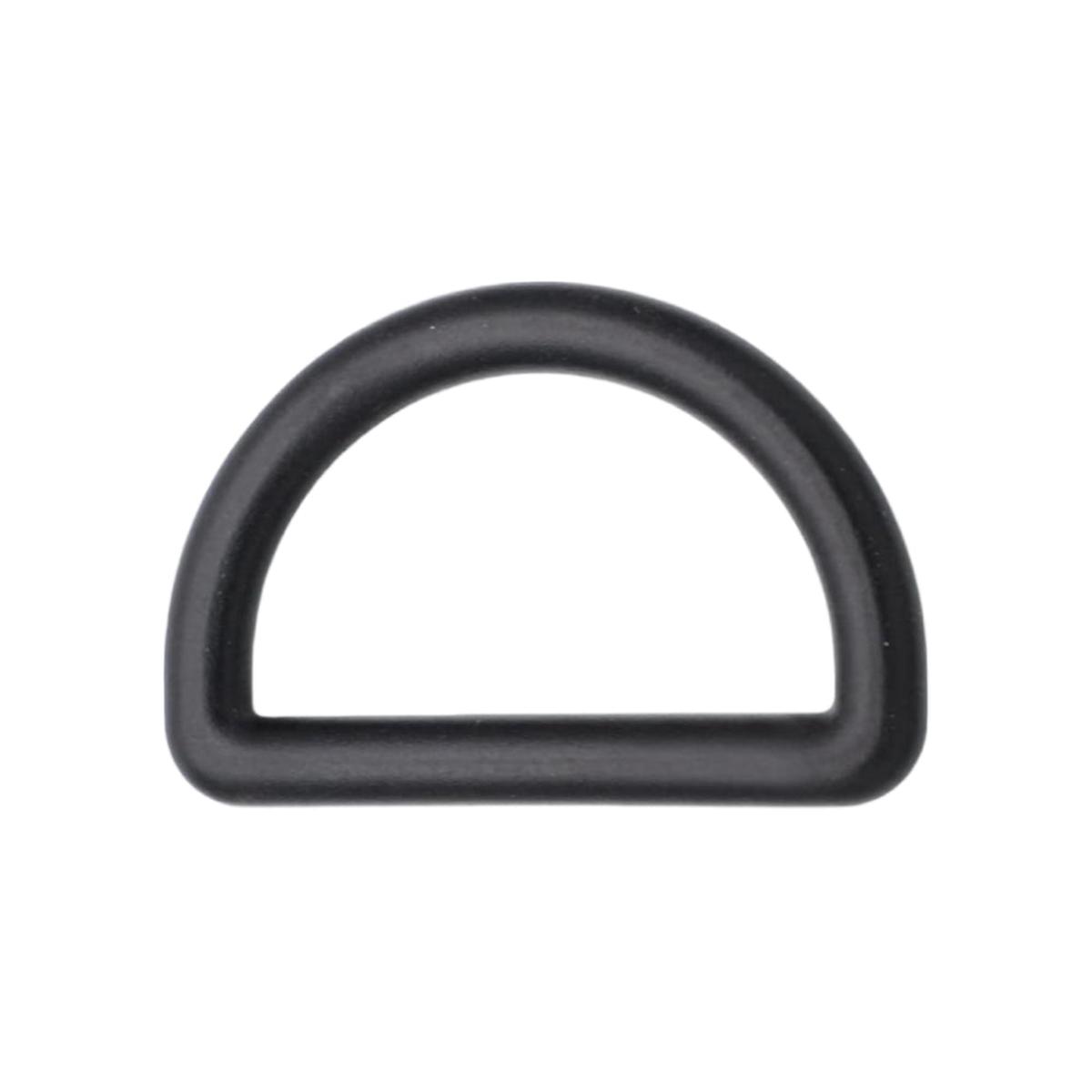 Black Acetal Classic D-Ring