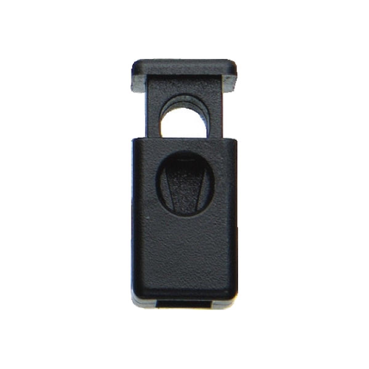 CL 619 Black ABS Square Cord Lock