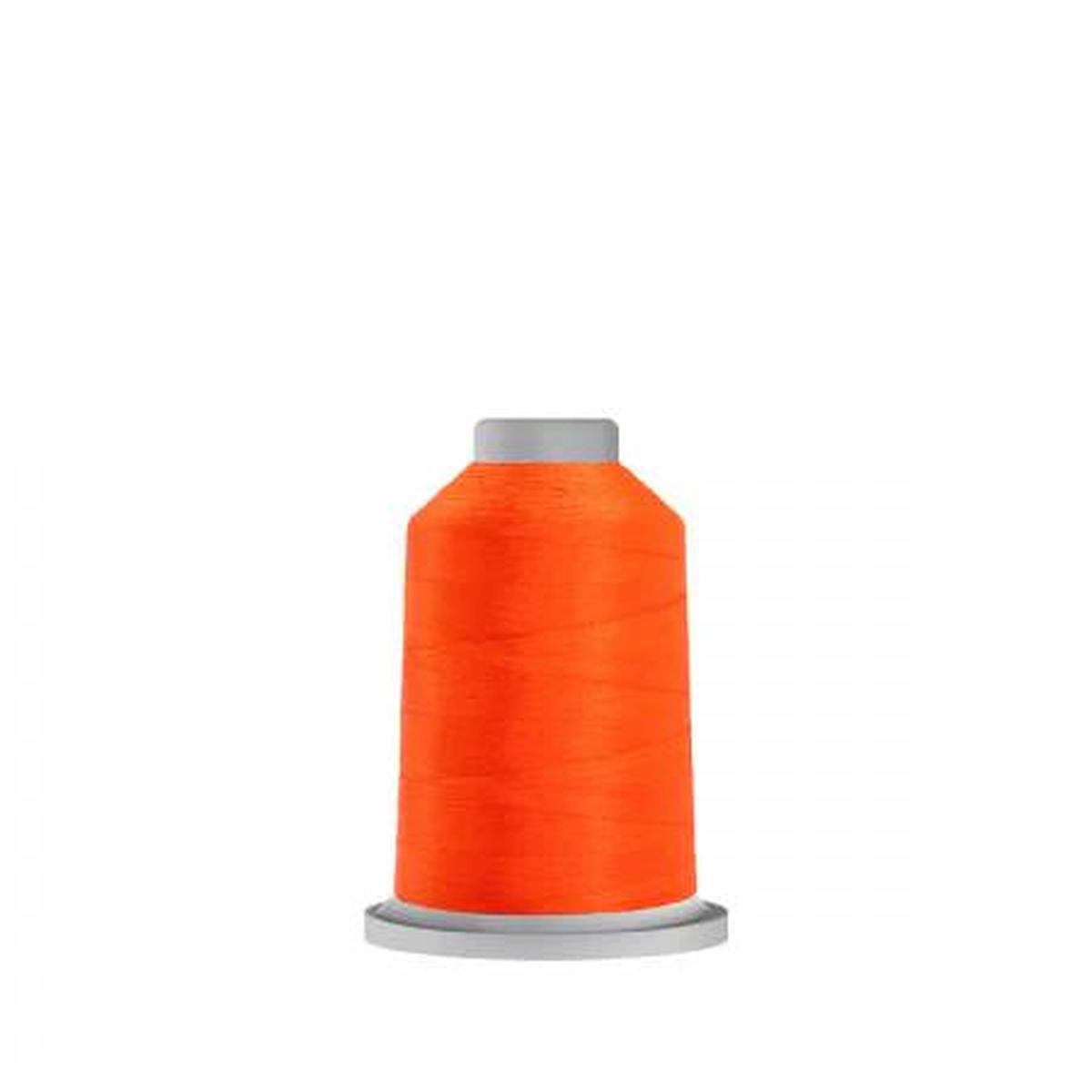 Glide 40wt Polyester Thread 1,100 yd Mini King Spool: 50021 - SAFETY ORANGE
