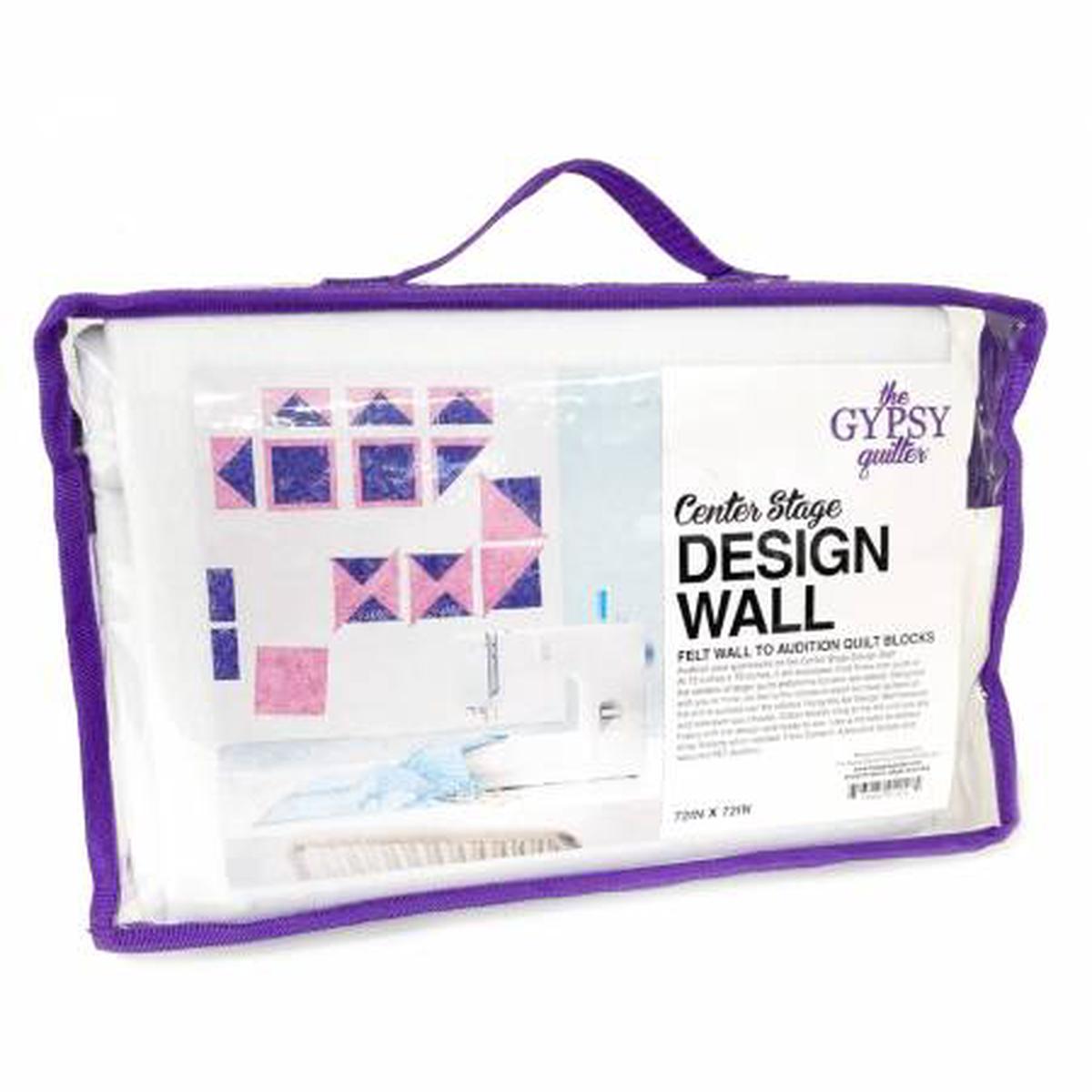 THE GYPSY QUILTER - CENTER STAGE DESIGN WALL, White 72in x 72in