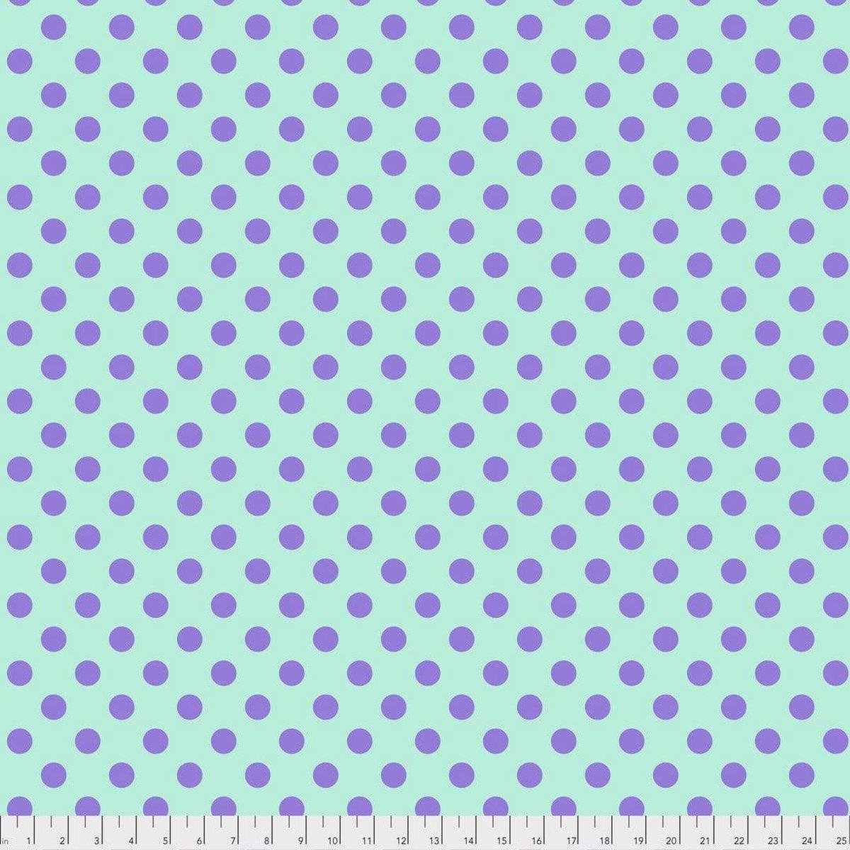 TULA PINK - True Colors - Pom Poms, PETUNIA