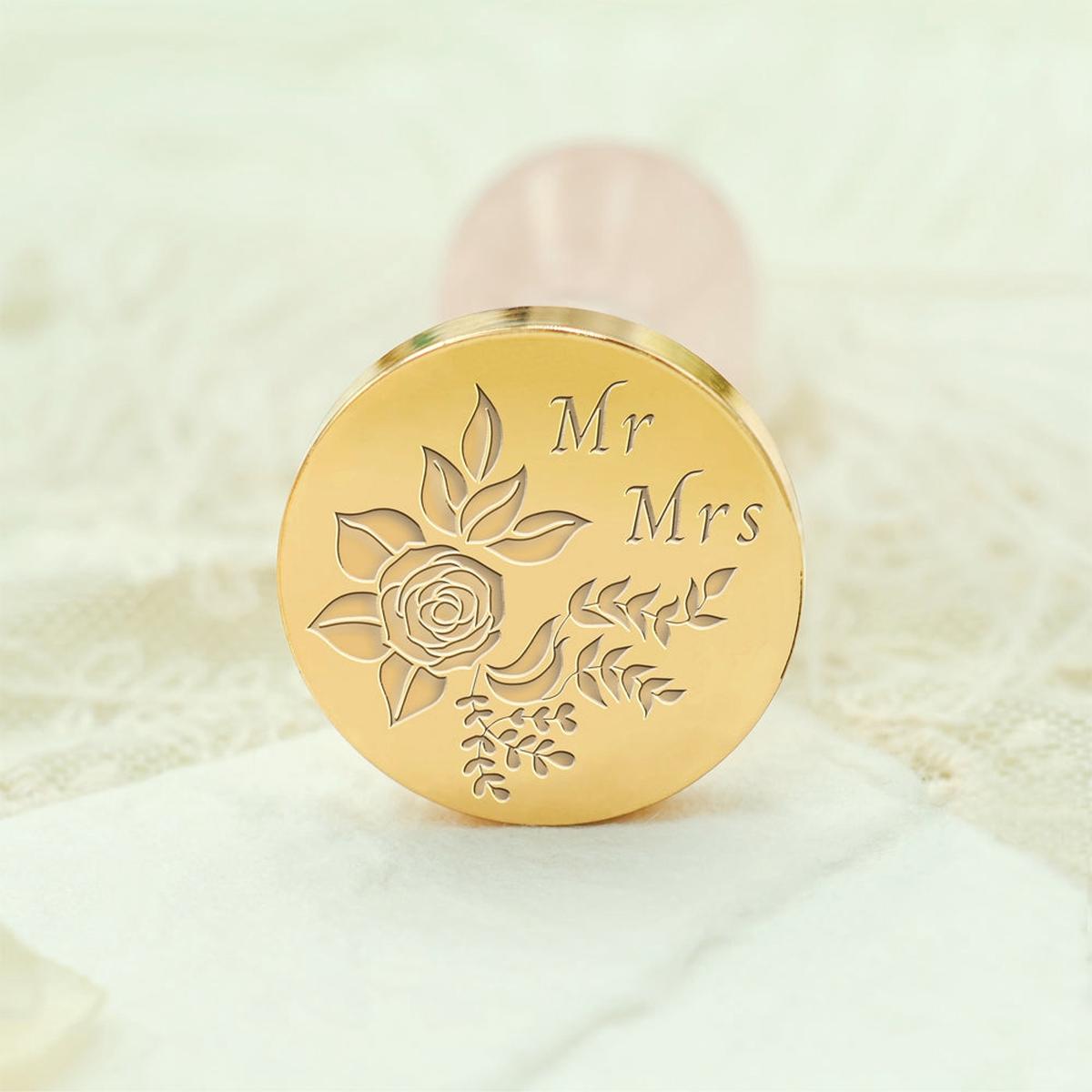 Wedding Symbol Wax Seal Stamp - Style 24