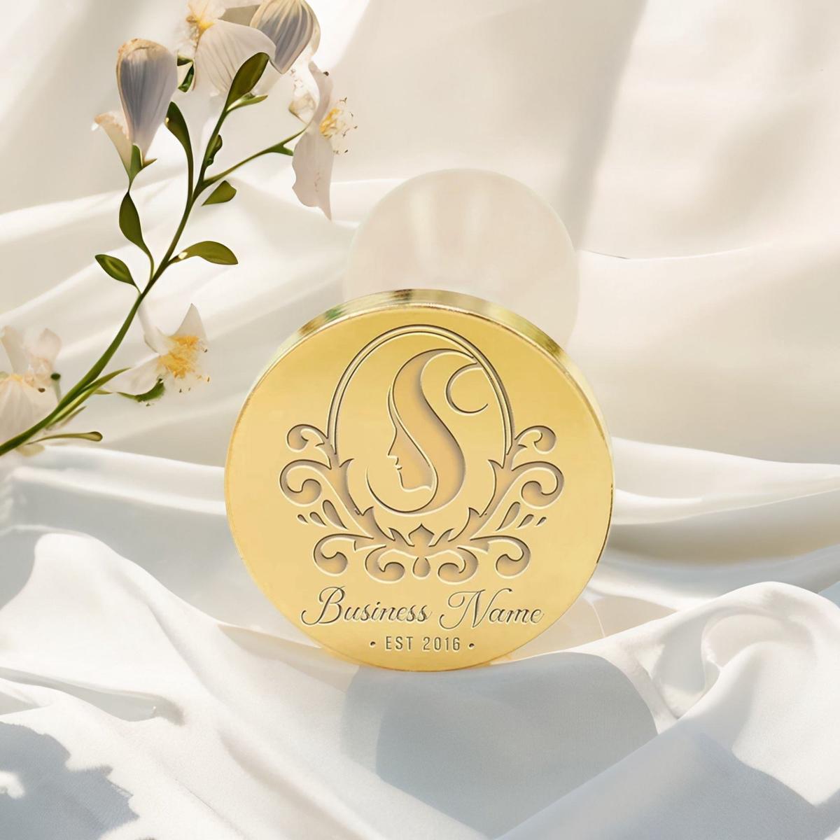 Custom Egg Crest Wax Seal Stamps with Family, Business Logos