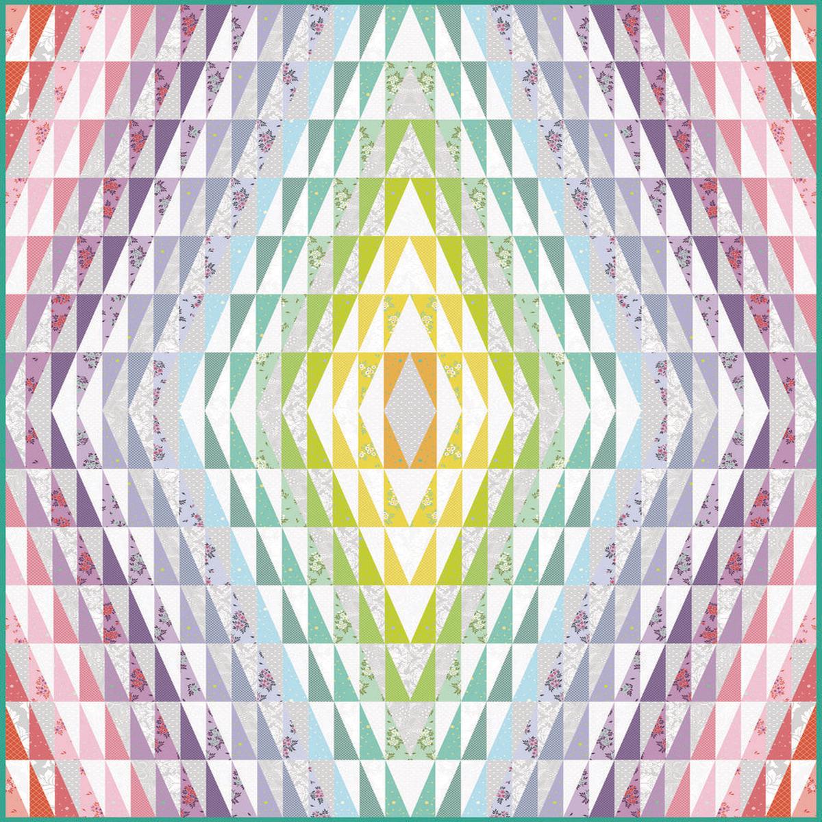 TULA PINK - TRUE COLORS 2025 - Tripping Out Quilt Kit