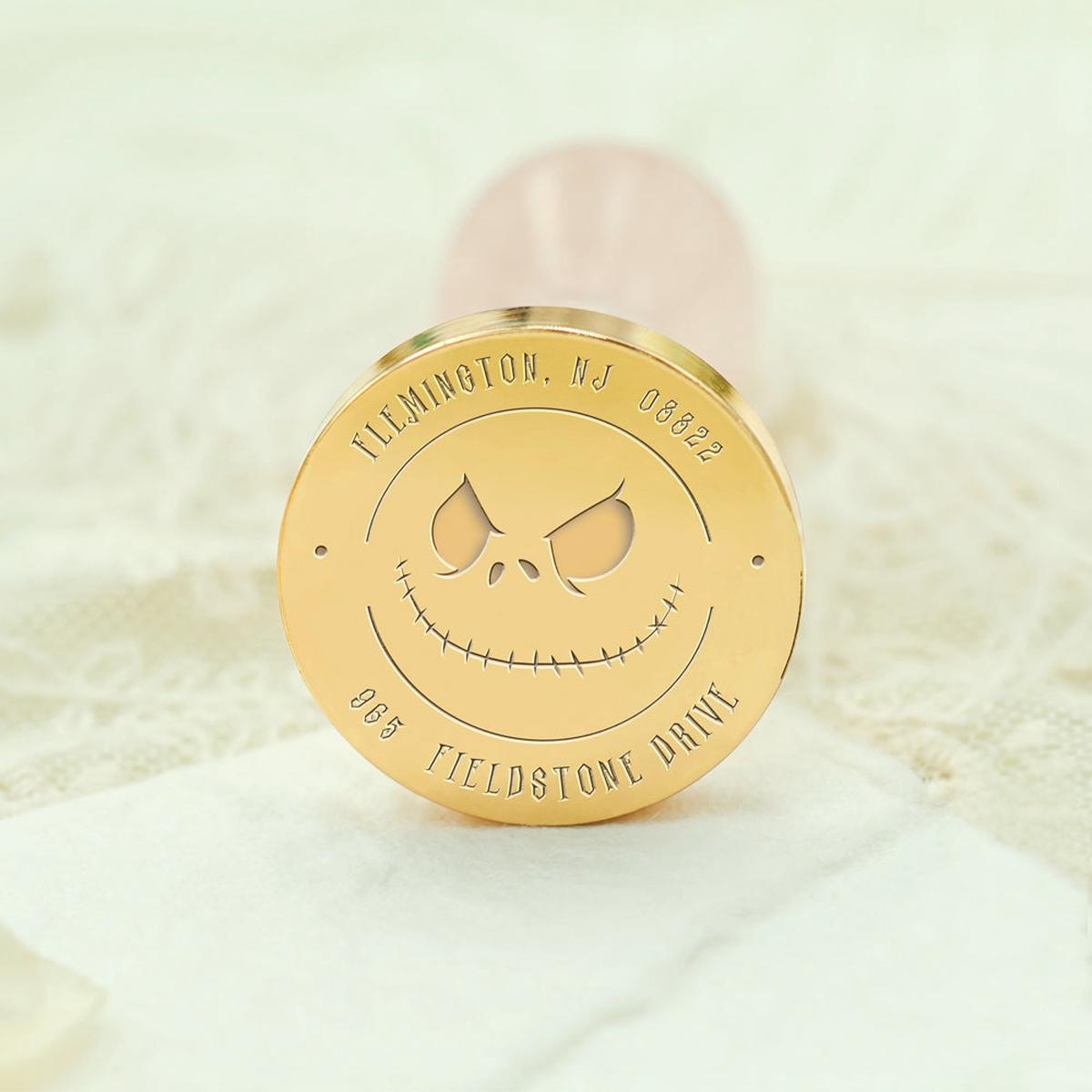 Halloween Custom Address Wax Seal Stamp - Style 26