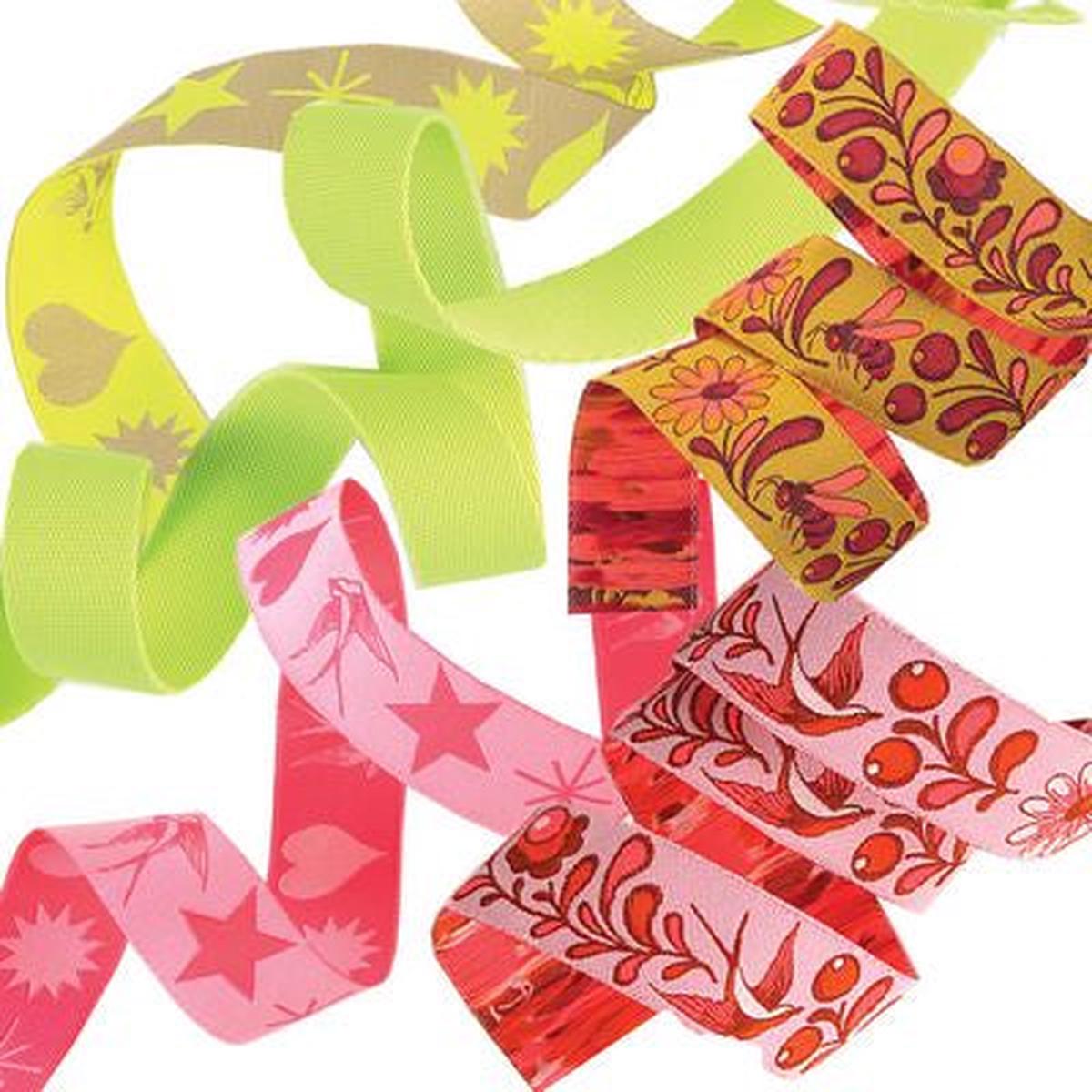 RENAISSANCE RIBBONS - Tula Pink EVERGLOW - Moonglow Designer Pack