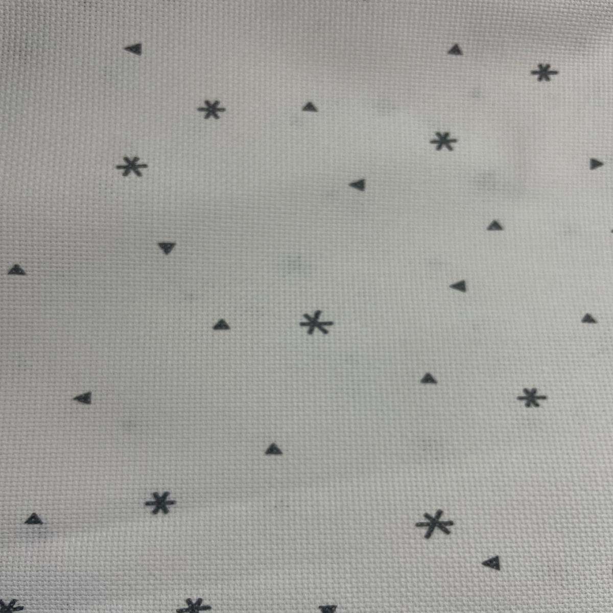 20 Count White with Printed Sparkles Aida