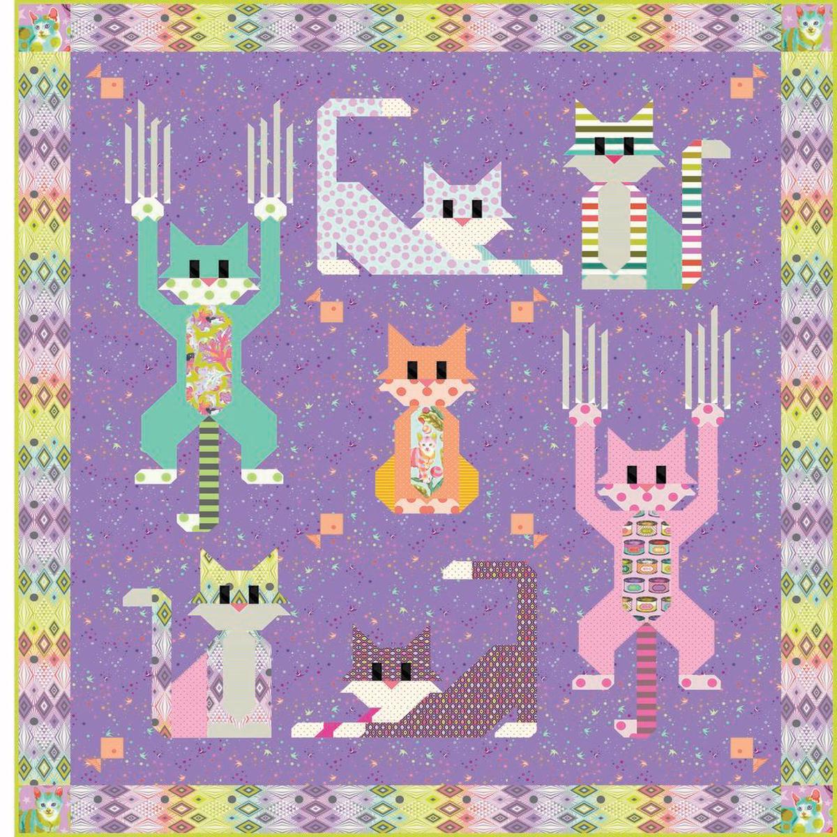 Art East Quilting Co - Cat Scratch Pattern
