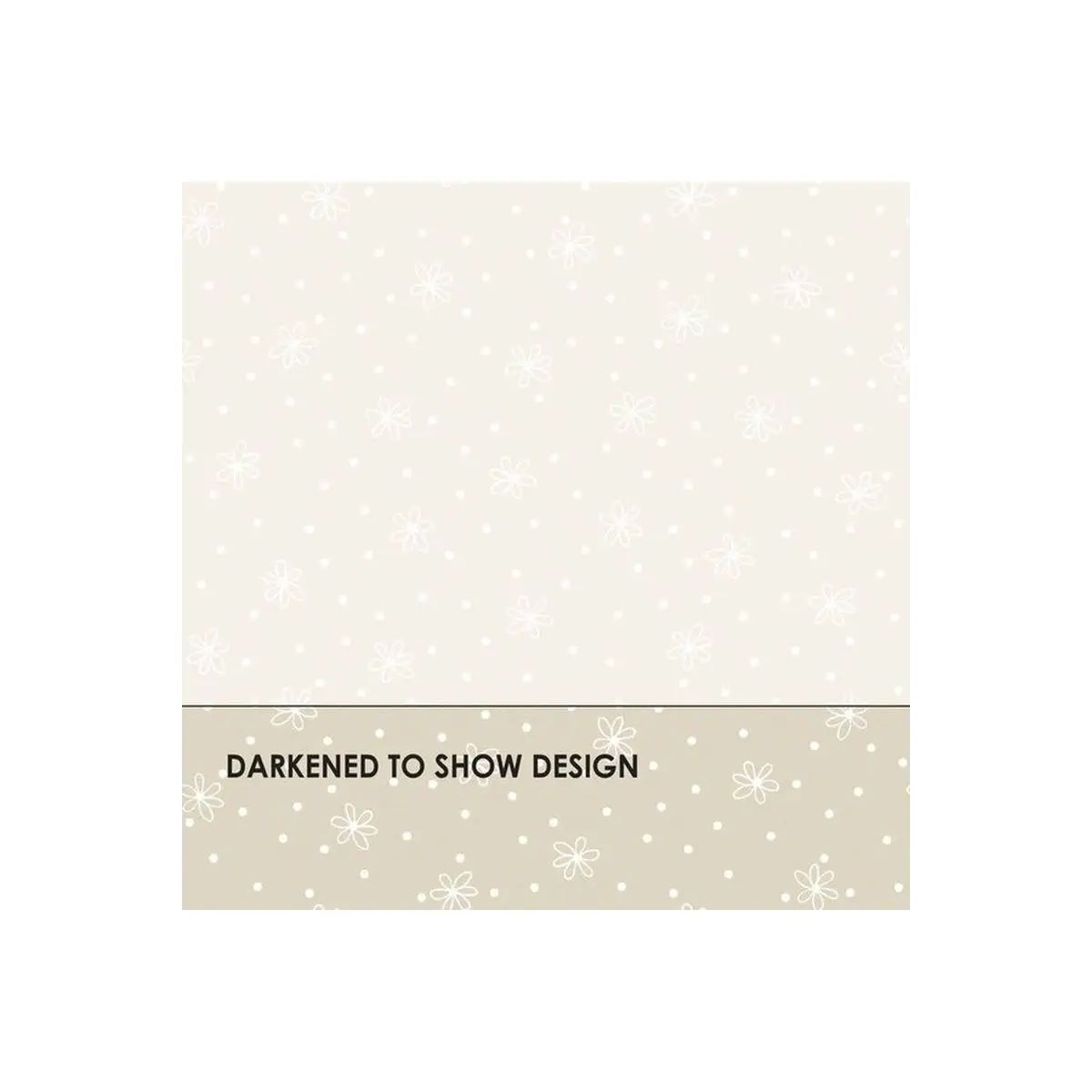 Maywood Studios, Solitaire Whites Collection - Daisy Dots Soft White - Maywood Studio (Sold By 1/2 Meter)