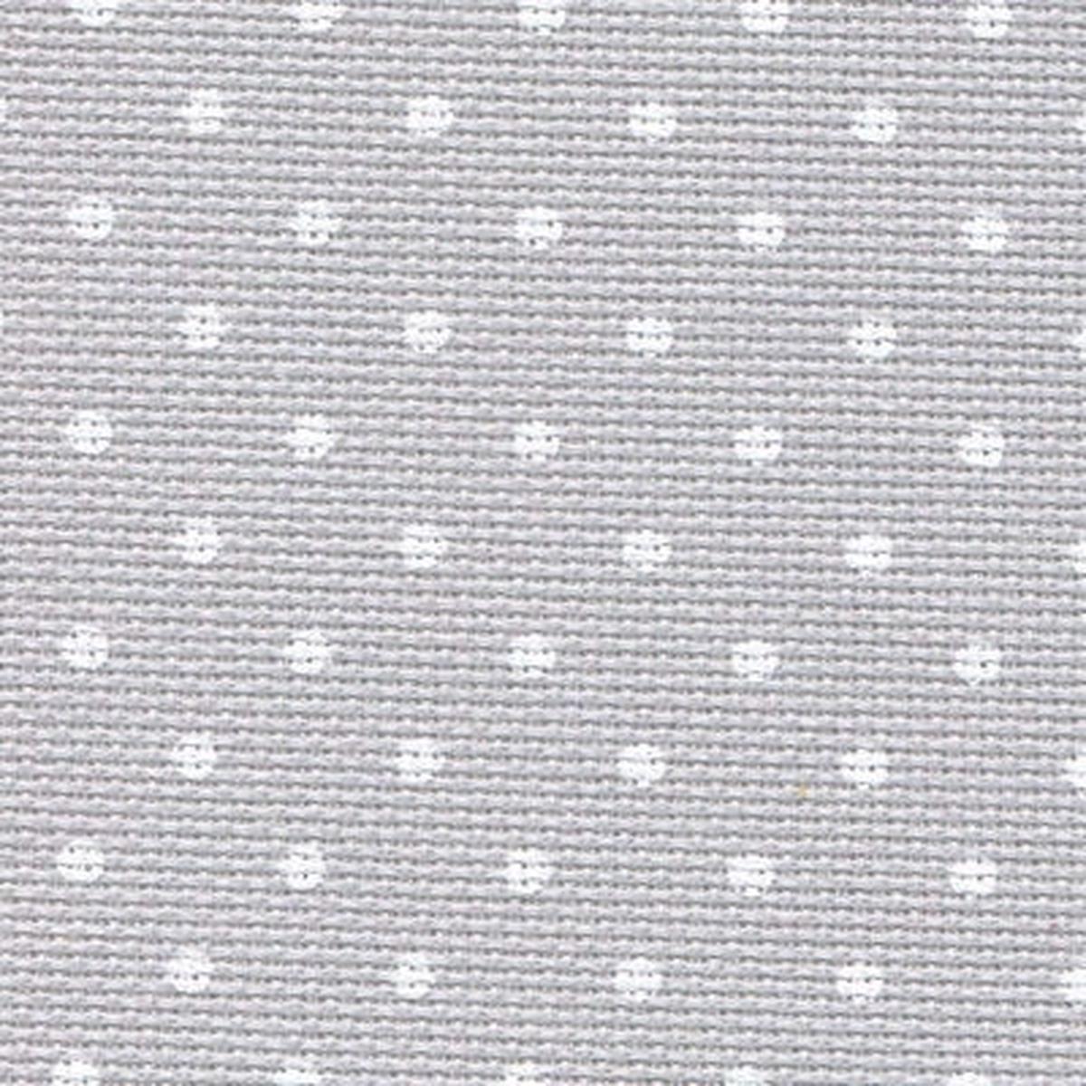 20 Count Grey with white petit points Aida