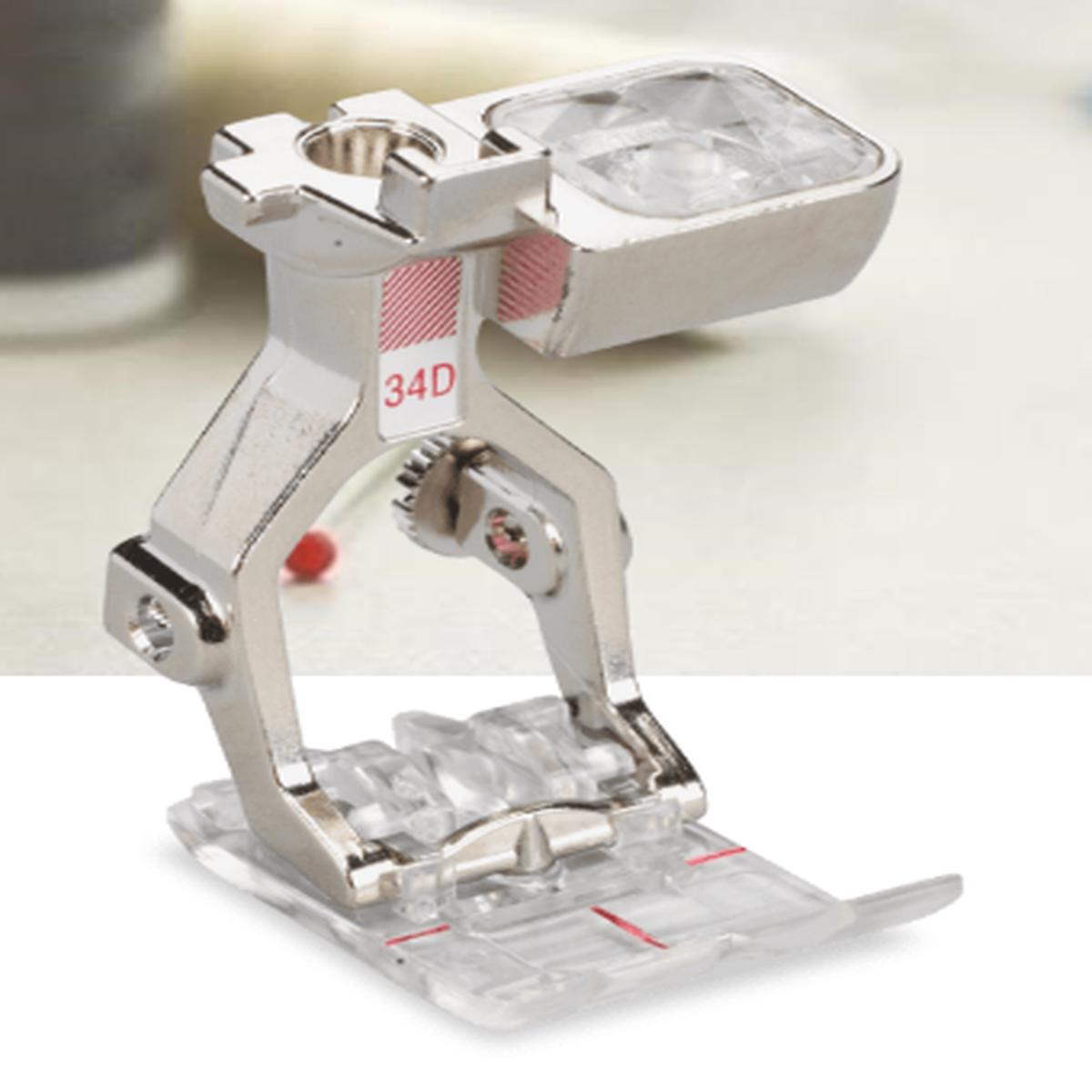 BERNINA CANADA - FOOT #34/34C/34D REVERSE PATTERN with CLEAR SOLE